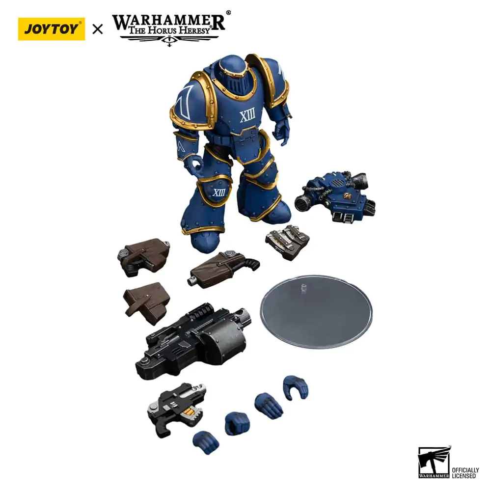 Warhammer The Horus Heresy Actionfigur 1/18 Ultramarines Legion MKIII Tactical Support Squad Legionary with Heavy Bolter 12 cm termékfotó