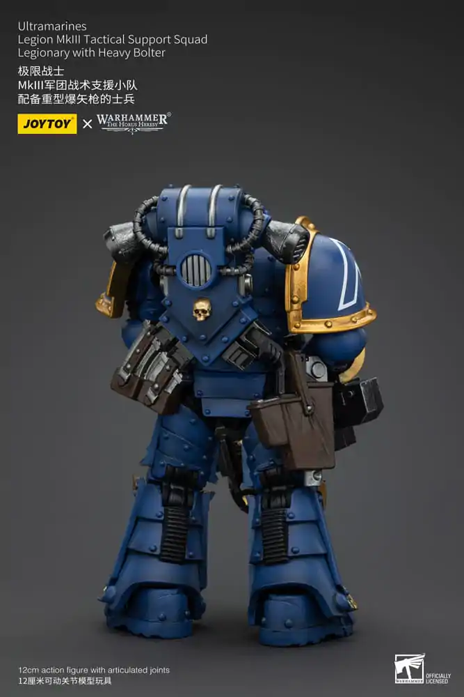 Warhammer The Horus Heresy Actionfigur 1/18 Ultramarines Legion MKIII Tactical Support Squad Legionary with Heavy Bolter 12 cm termékfotó