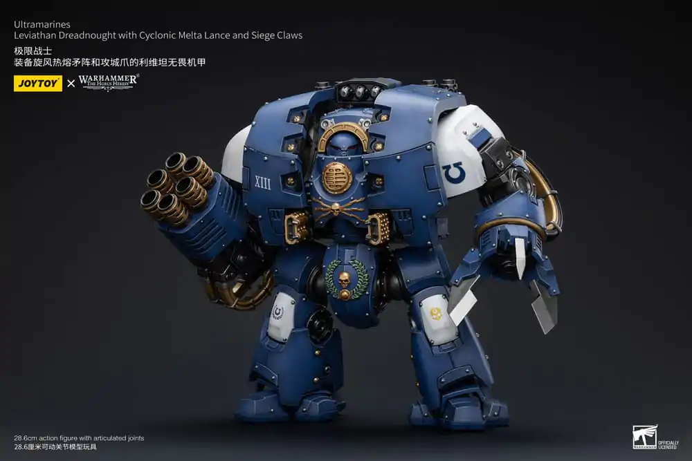 Warhammer The Horus Heresy Actionfigur 1/18 Ultramarines Leviathan Dreadnought with Cyclonic Melta Lance And Siege Claws 29 cm termékfotó