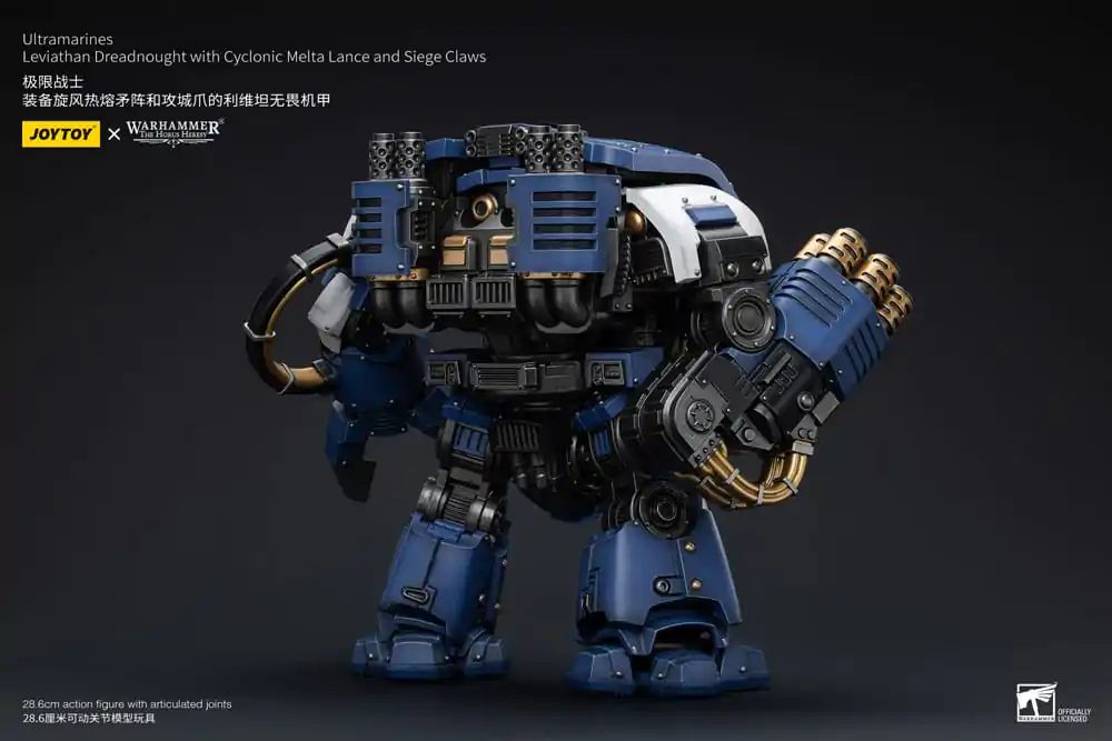 Warhammer The Horus Heresy Actionfigur 1/18 Ultramarines Leviathan Dreadnought with Cyclonic Melta Lance And Siege Claws 29 cm termékfotó