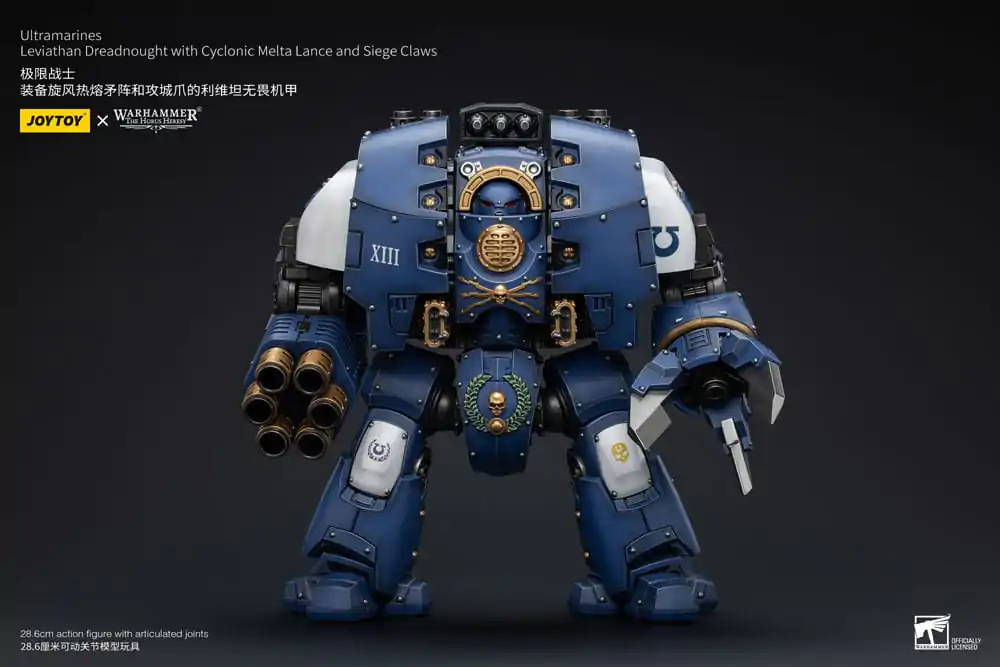 Warhammer The Horus Heresy Actionfigur 1/18 Ultramarines Leviathan Dreadnought with Cyclonic Melta Lance And Siege Claws 29 cm termékfotó