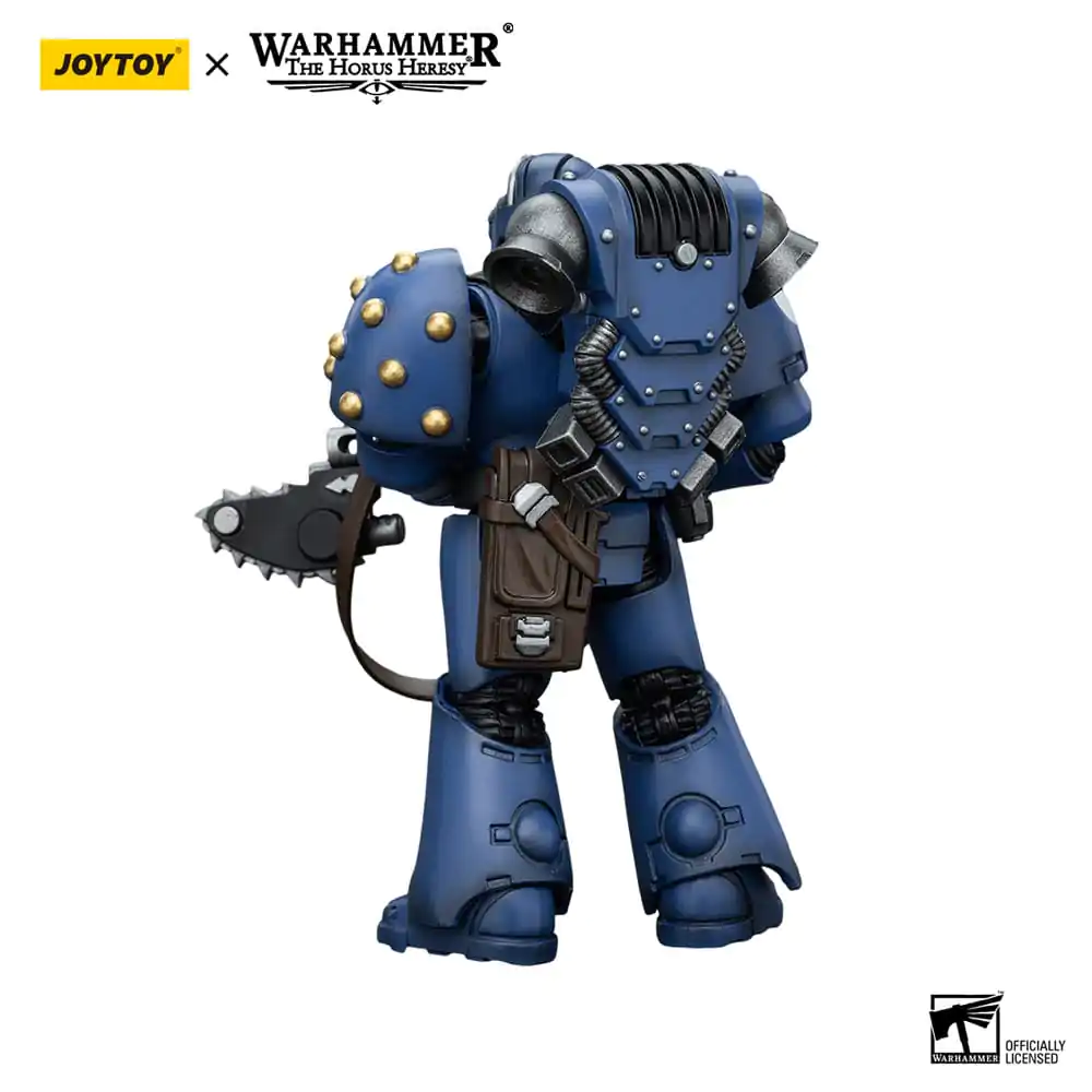 Warhammer The Horus Heresy Actionfigur 1/18 Ultramarines MK VI Tactical Squad Legionary with Bolter & Chainblade 12 cm termékfotó