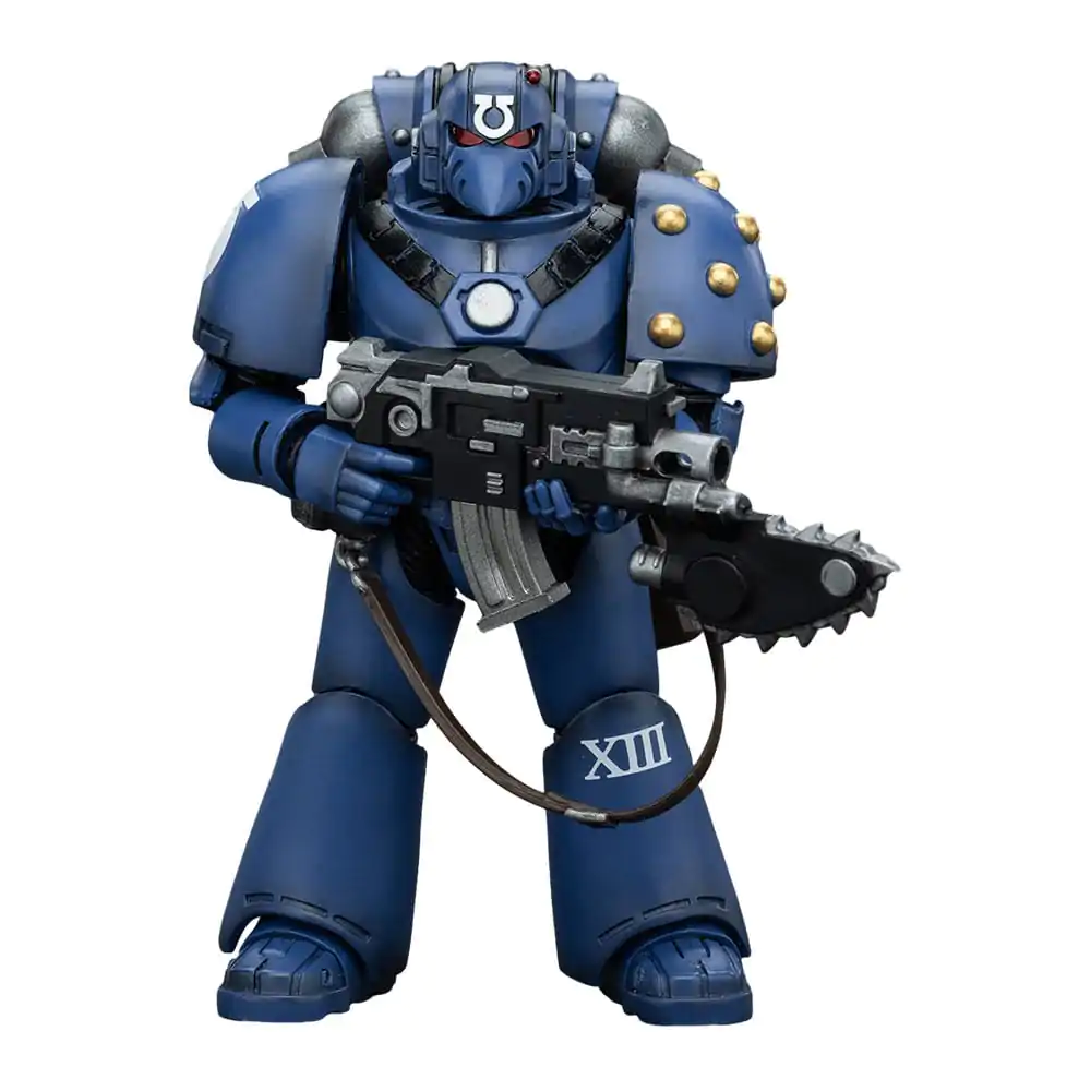 Warhammer The Horus Heresy Actionfigur 1/18 Ultramarines MK VI Tactical Squad Legionary with Bolter & Chainblade 12 cm termékfotó