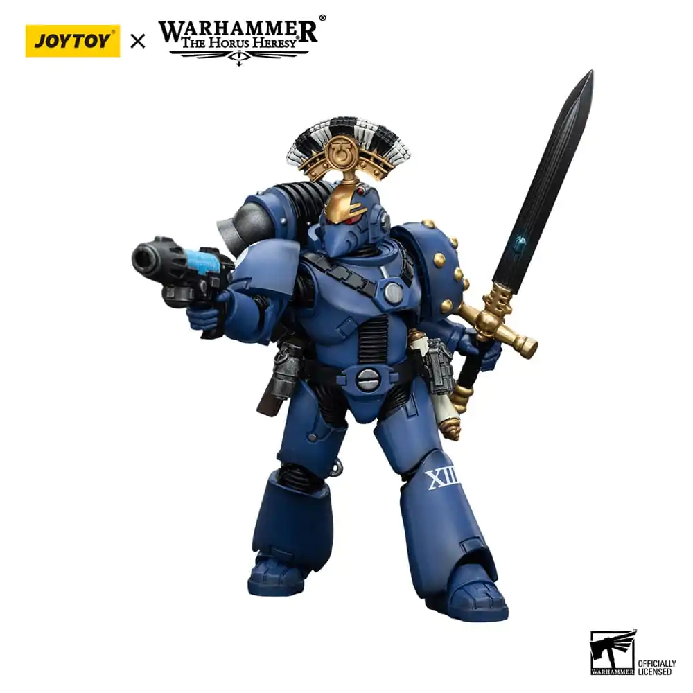 Warhammer The Horus Heresy Actionfigur 1/18 Ultramarines MK VI Tactical Squad Sergeant with Plasma Pistol and Power Sword 12 cm termékfotó