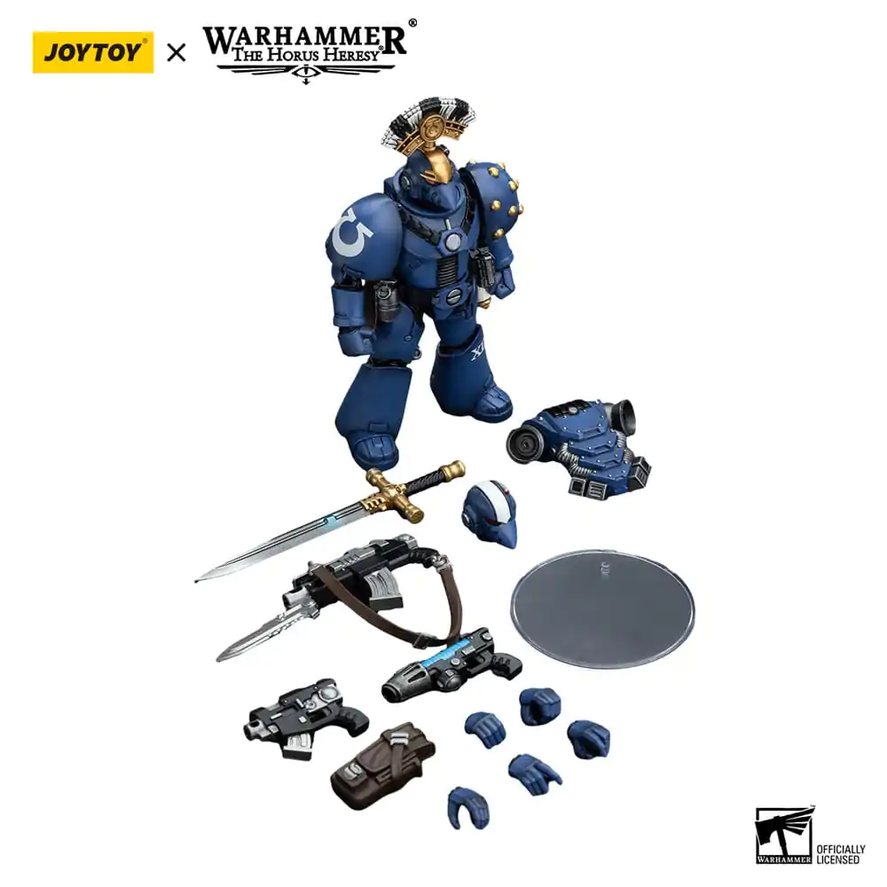 Warhammer The Horus Heresy Actionfigur 1/18 Ultramarines MK VI Tactical Squad Sergeant with Plasma Pistol and Power Sword 12 cm termékfotó