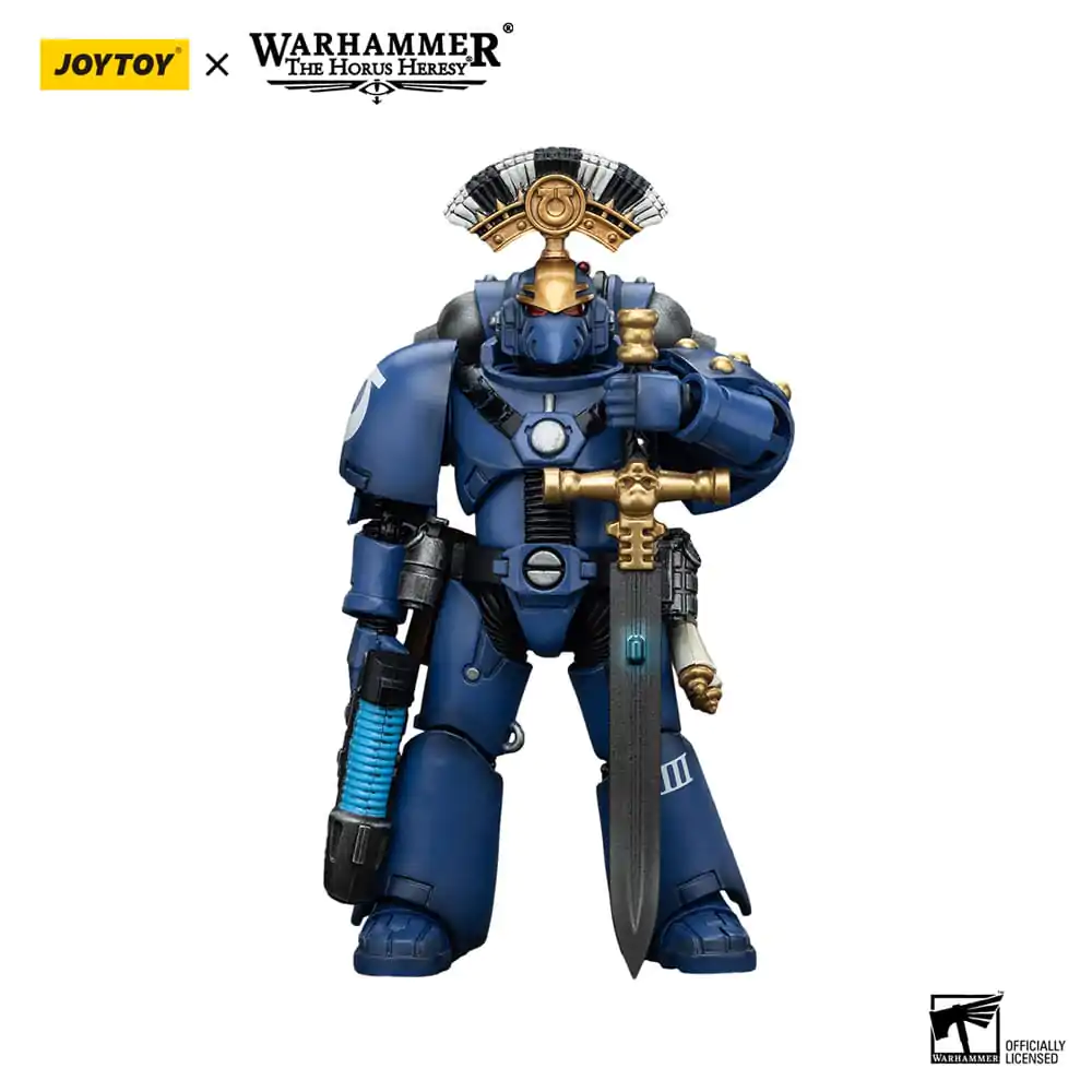 Warhammer The Horus Heresy Actionfigur 1/18 Ultramarines MK VI Tactical Squad Sergeant with Plasma Pistol and Power Sword 12 cm termékfotó