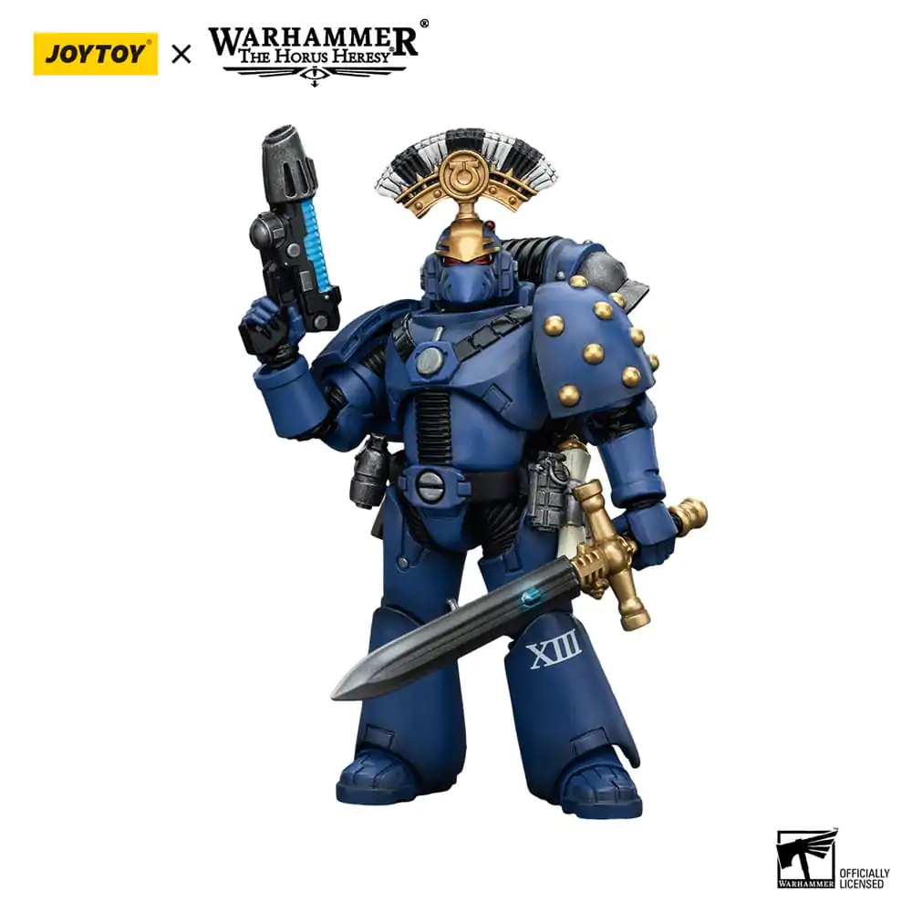 Warhammer The Horus Heresy Actionfigur 1/18 Ultramarines MK VI Tactical Squad Sergeant with Plasma Pistol and Power Sword 12 cm termékfotó