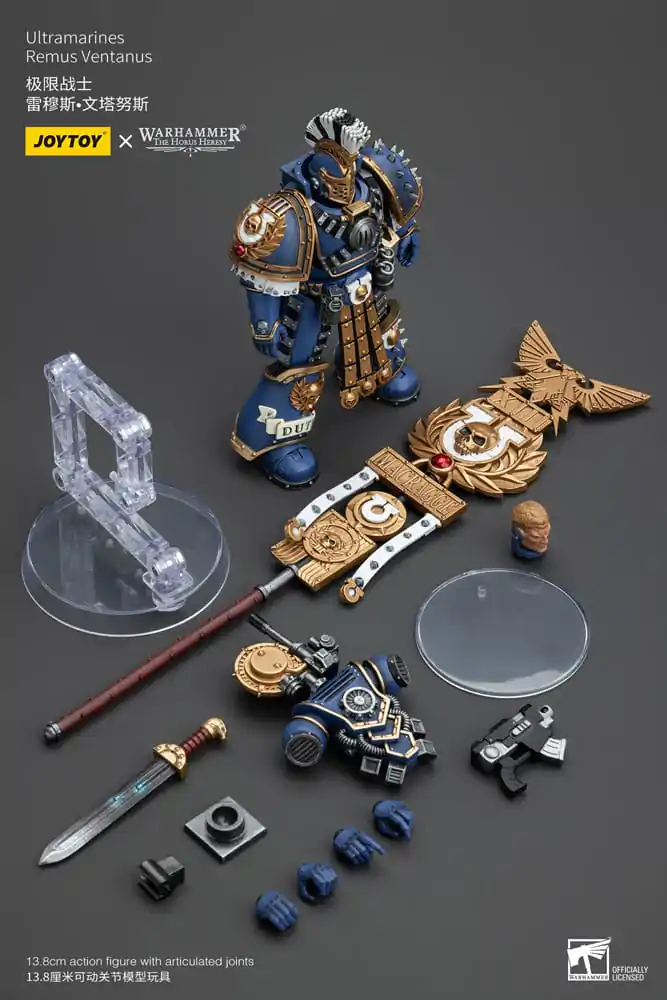 Warhammer The Horus Heresy Actionfigur 1/18 Ultramarines Remus Ventanus 14 cm Produktfoto