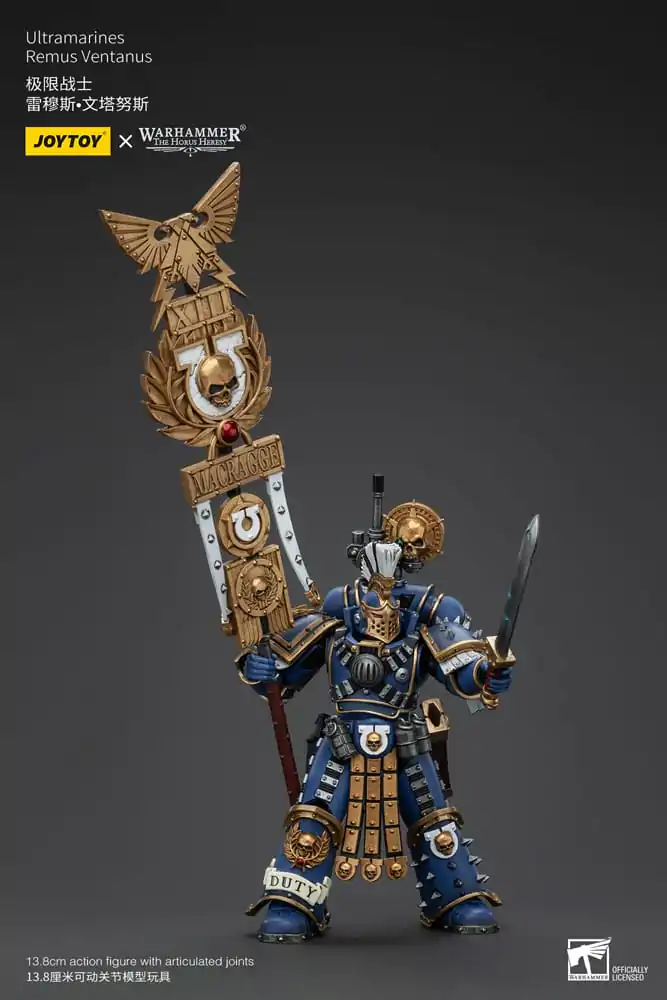 Warhammer The Horus Heresy Actionfigur 1/18 Ultramarines Remus Ventanus 14 cm Produktfoto