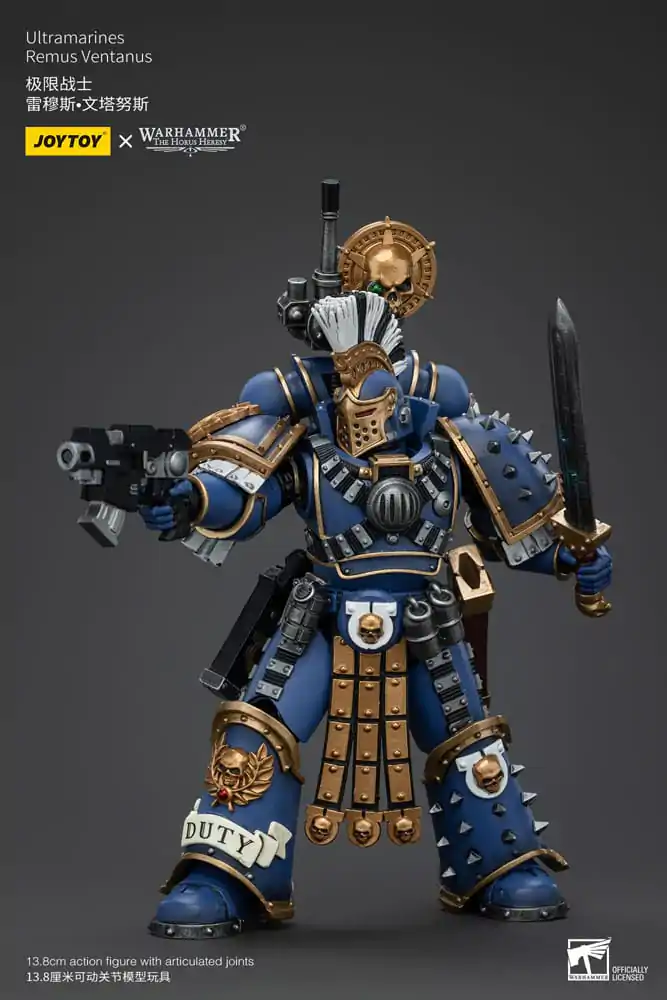 Warhammer The Horus Heresy Actionfigur 1/18 Ultramarines Remus Ventanus 14 cm Produktfoto