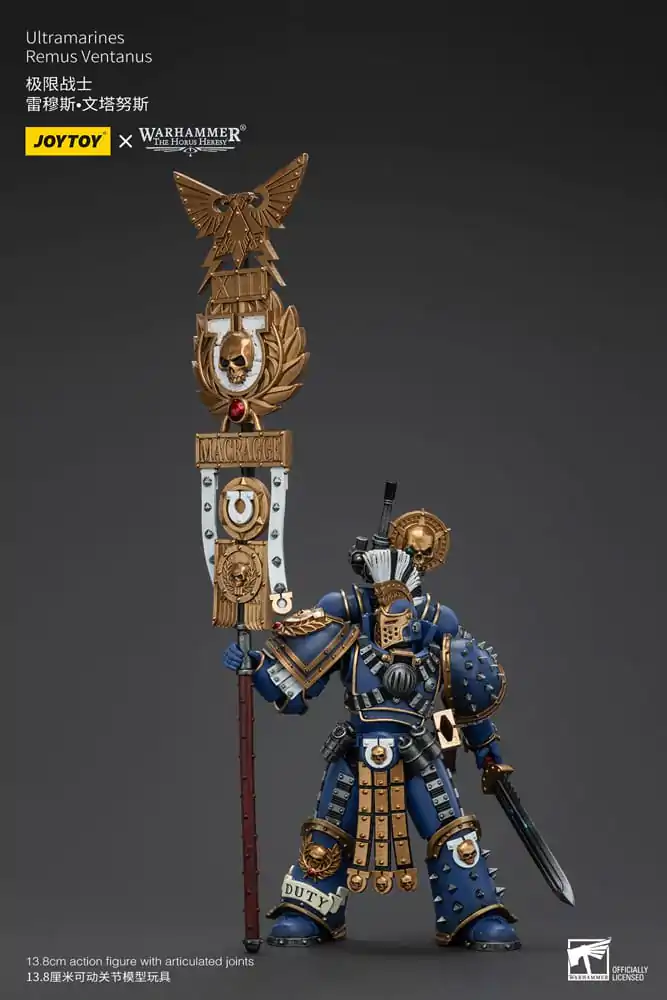 Warhammer The Horus Heresy Actionfigur 1/18 Ultramarines Remus Ventanus 14 cm Produktfoto