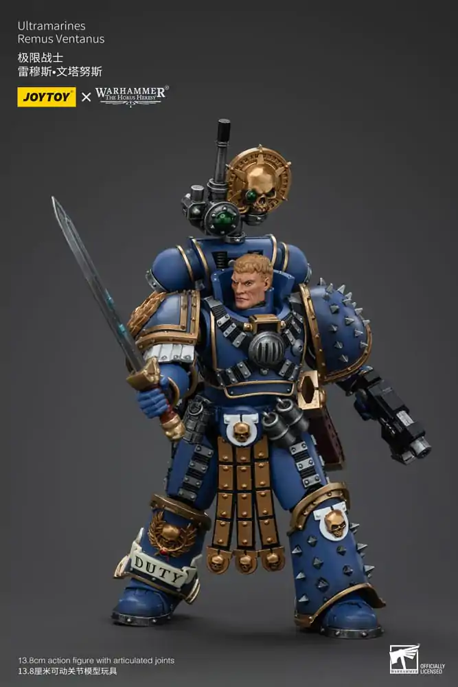 Warhammer The Horus Heresy Actionfigur 1/18 Ultramarines Remus Ventanus 14 cm Produktfoto