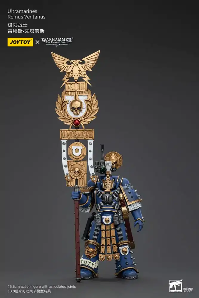 Warhammer The Horus Heresy Actionfigur 1/18 Ultramarines Remus Ventanus 14 cm Produktfoto