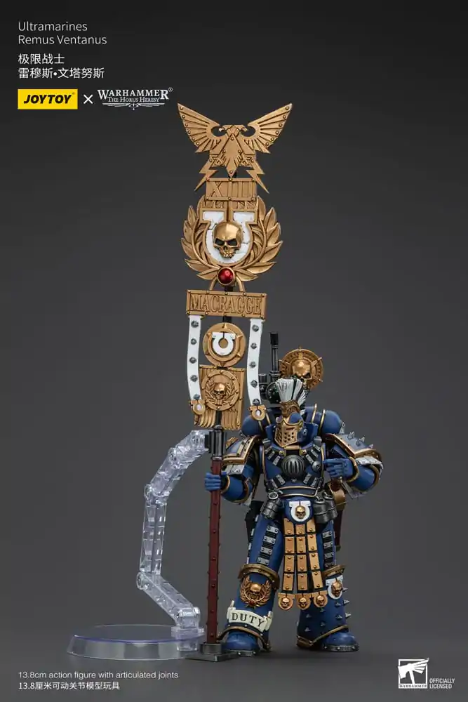Warhammer The Horus Heresy Actionfigur 1/18 Ultramarines Remus Ventanus 14 cm Produktfoto