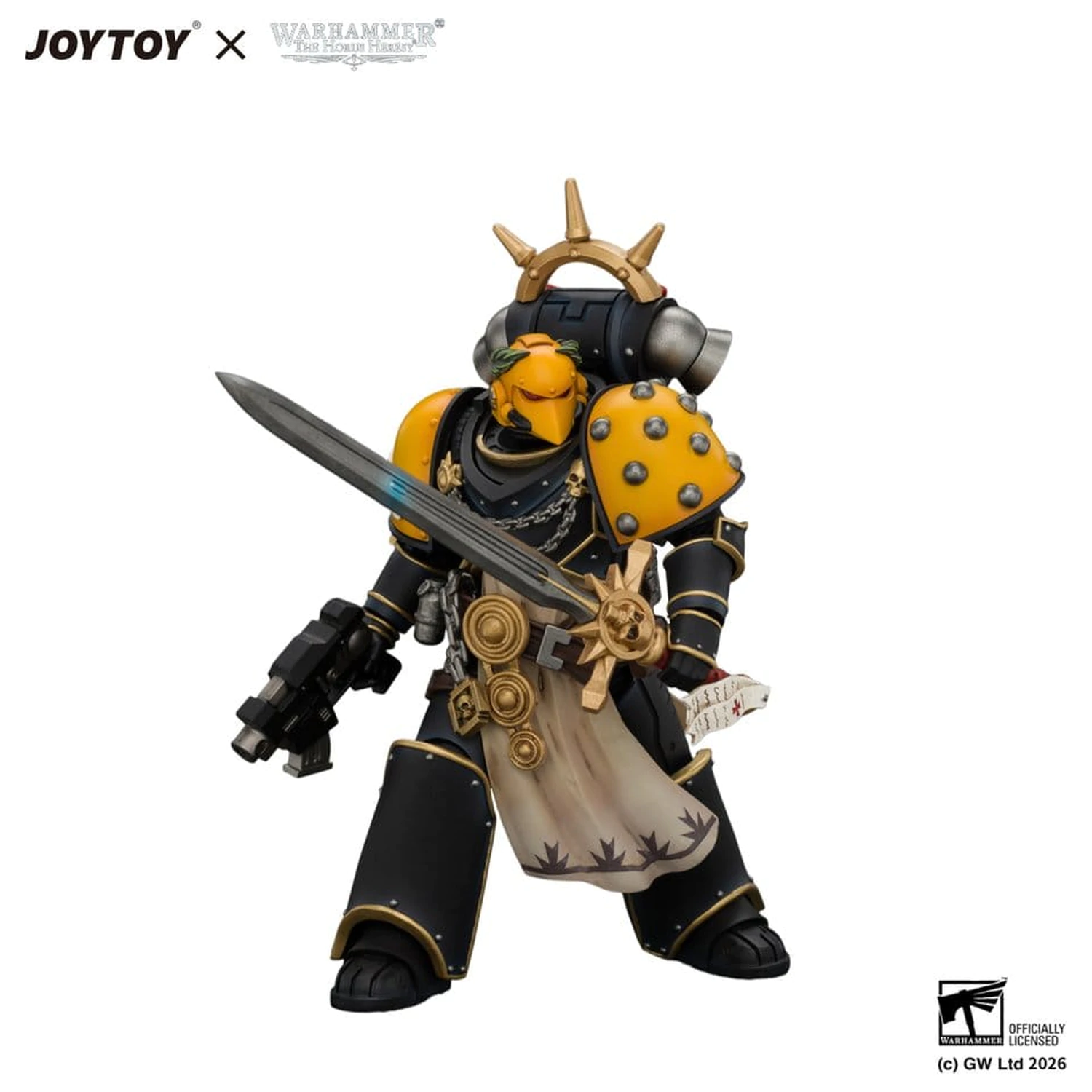 Warhammer The Horus Heresy Figur Champion Consul Imperial Fists 12 cm Produktfoto