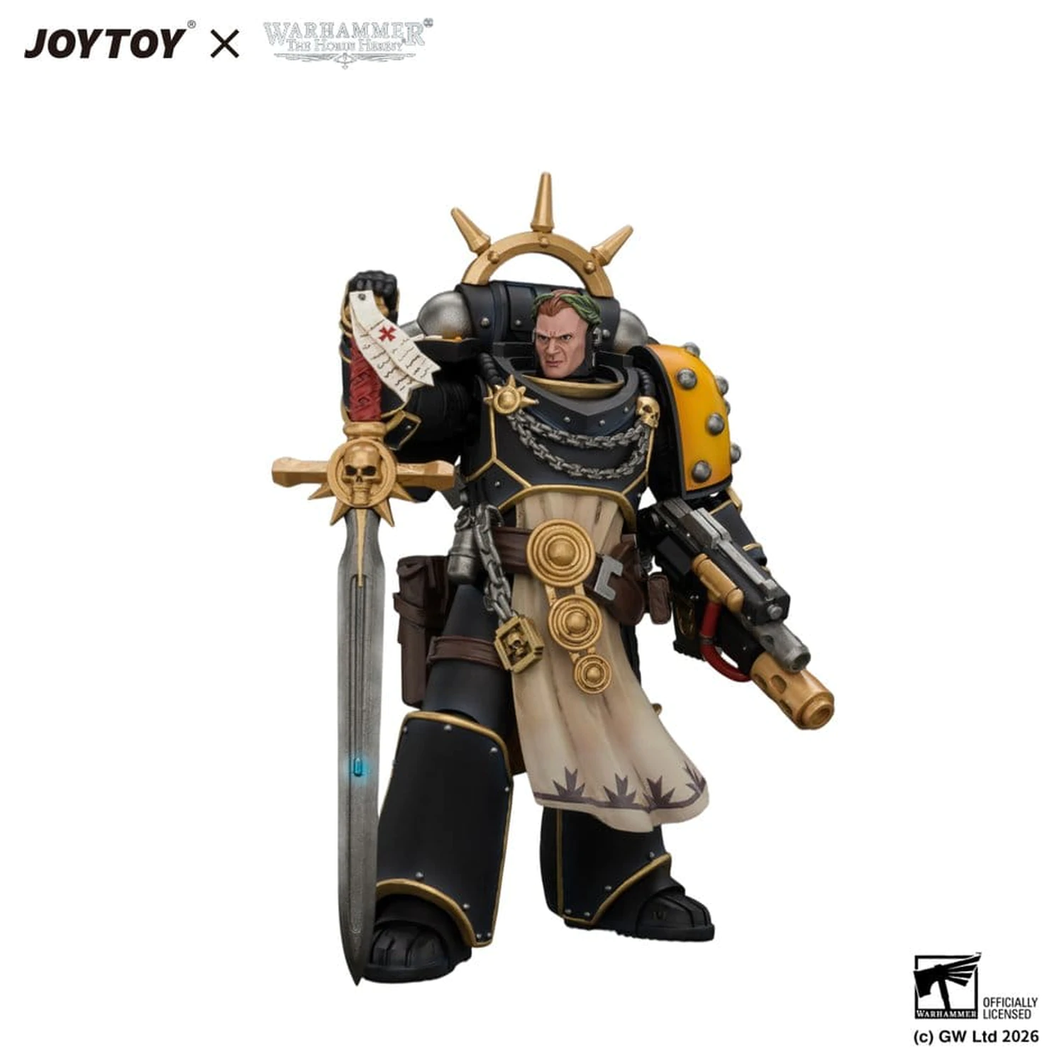 Warhammer The Horus Heresy Figur Champion Consul Imperial Fists 12 cm Produktfoto