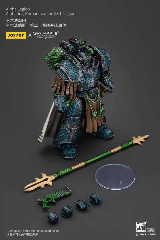 Warhammer The Horus Heresy Actionfigur Alpha Legion Alpharius, Primarch of the XXth Legion 25 cm Produktfoto