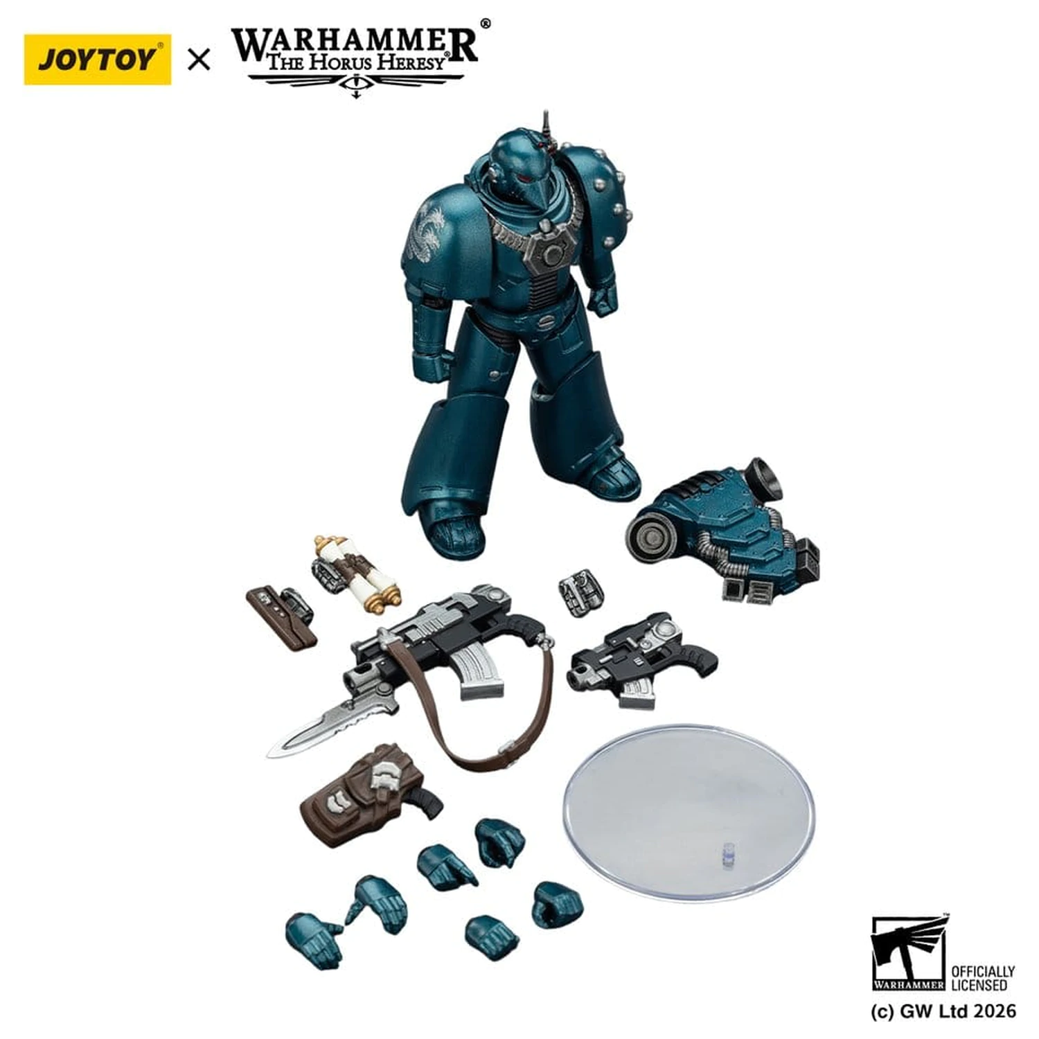 Warhammer The Horus Heresy Actionfigur Alpha Legion MKVI Tactical Legionary 12 cm Produktfoto