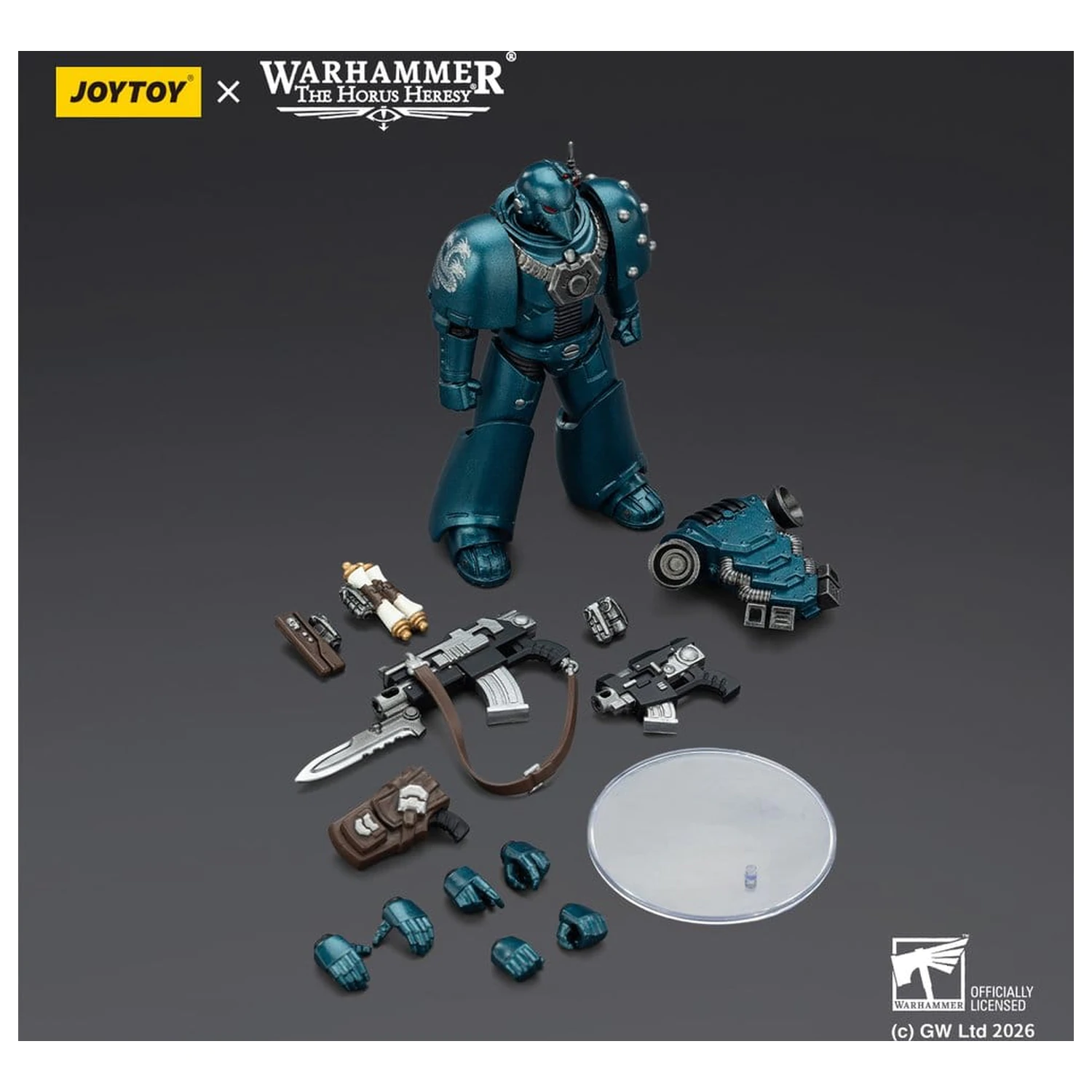 Warhammer The Horus Heresy Actionfigur Alpha Legion MKVI Tactical Legionary 12 cm Produktfoto