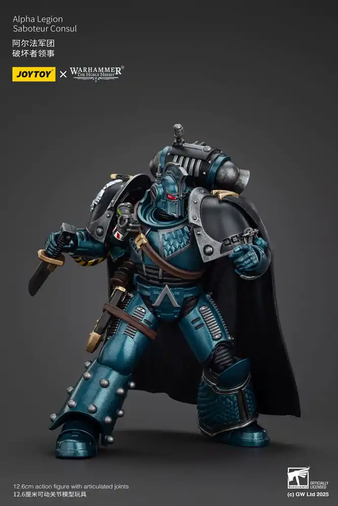 Warhammer The Horus Heresy Actionfigur Alpha Legion Saboteur Consul 20 cm Produktfoto