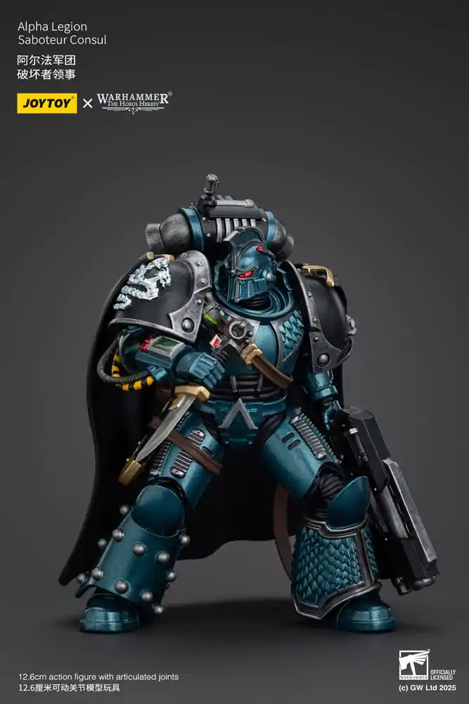 Warhammer The Horus Heresy Actionfigur Alpha Legion Saboteur Consul 20 cm Produktfoto