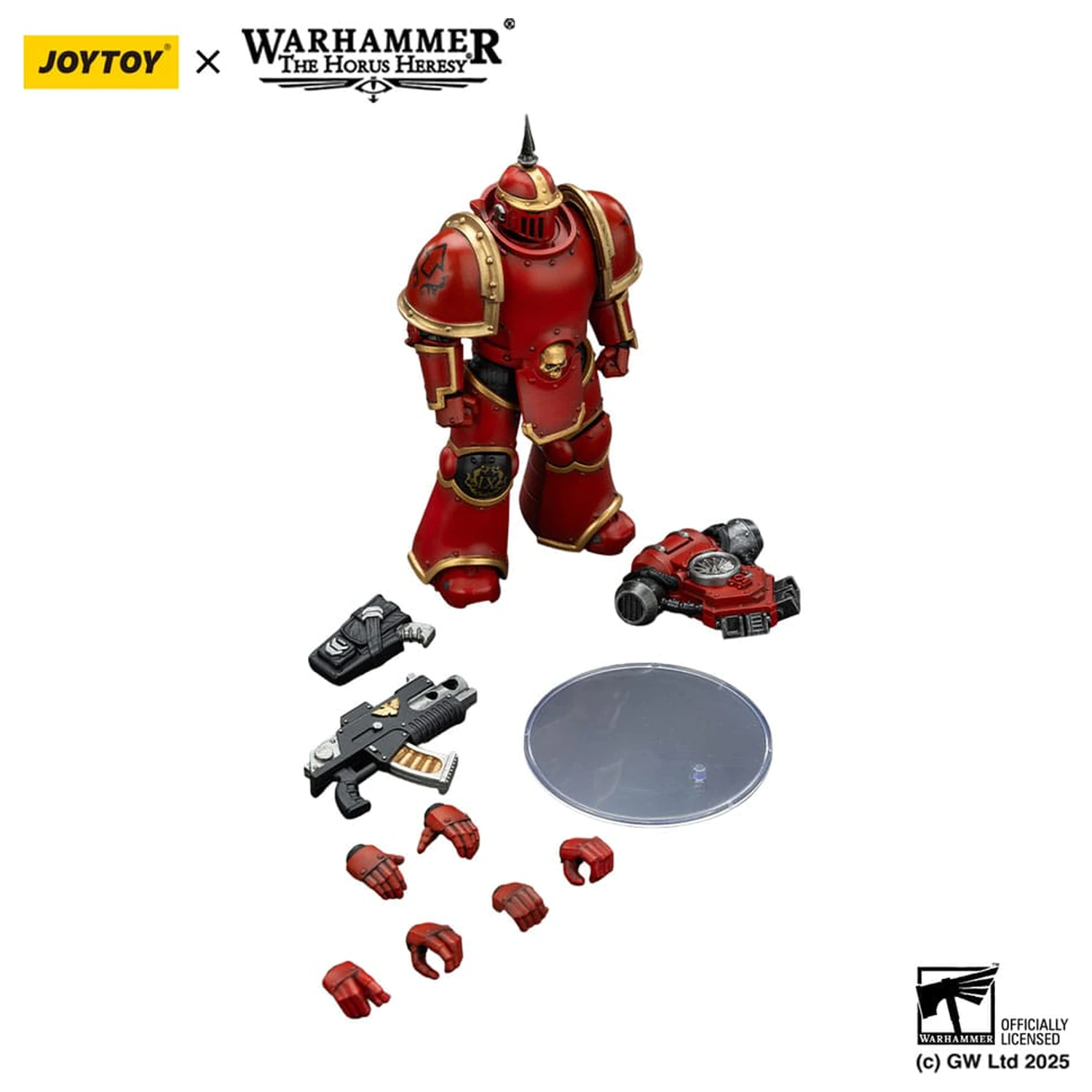 Warhammer The Horus Heresy Actionfigur Blood Angels MK lll Tactical Legionär 12 cm Produktfoto
