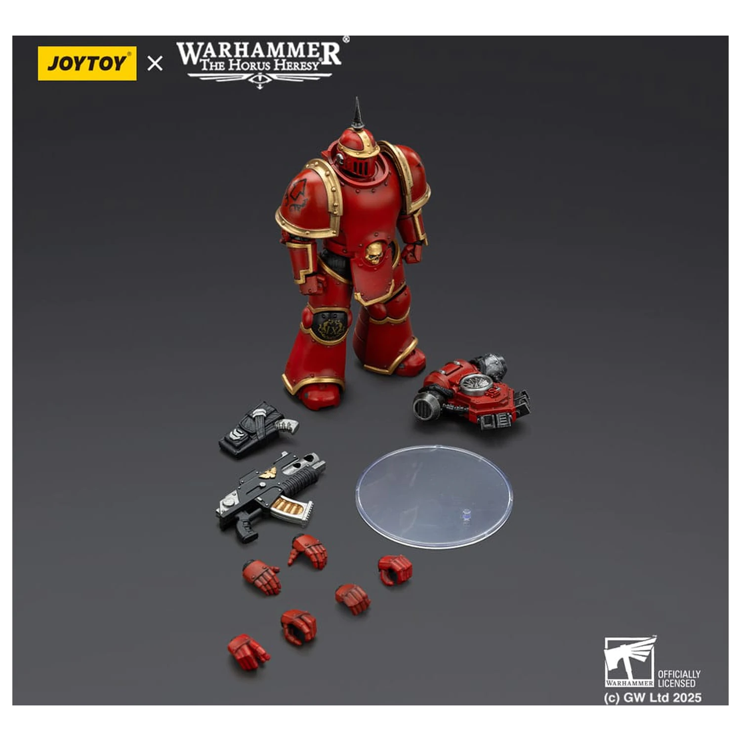 Warhammer The Horus Heresy Actionfigur Blood Angels MK lll Tactical Legionär 12 cm Produktfoto