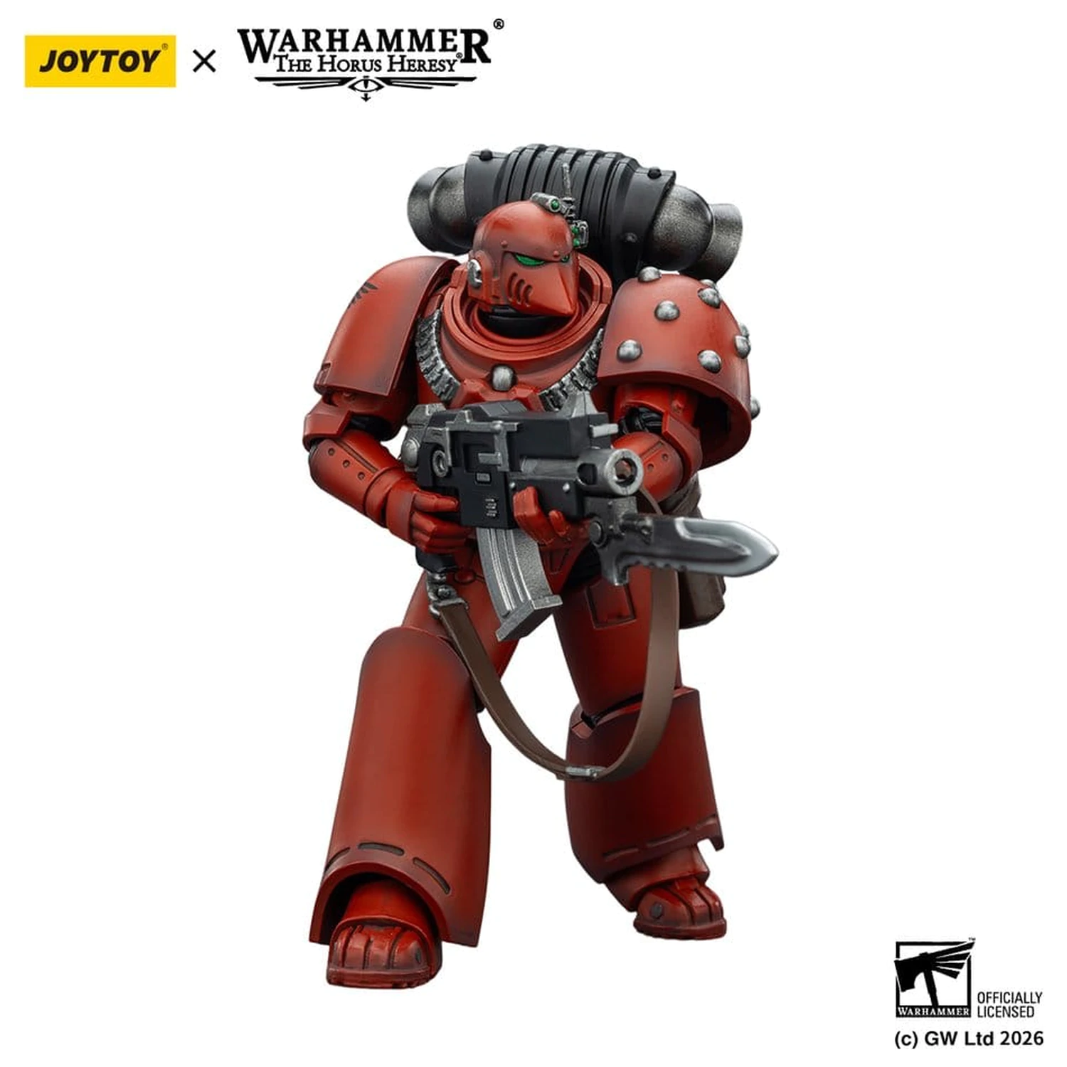 Warhammer The Horus Heresy Actionfigur Blood Angels MKVI Tactical Legionary 12 cm Produktfoto