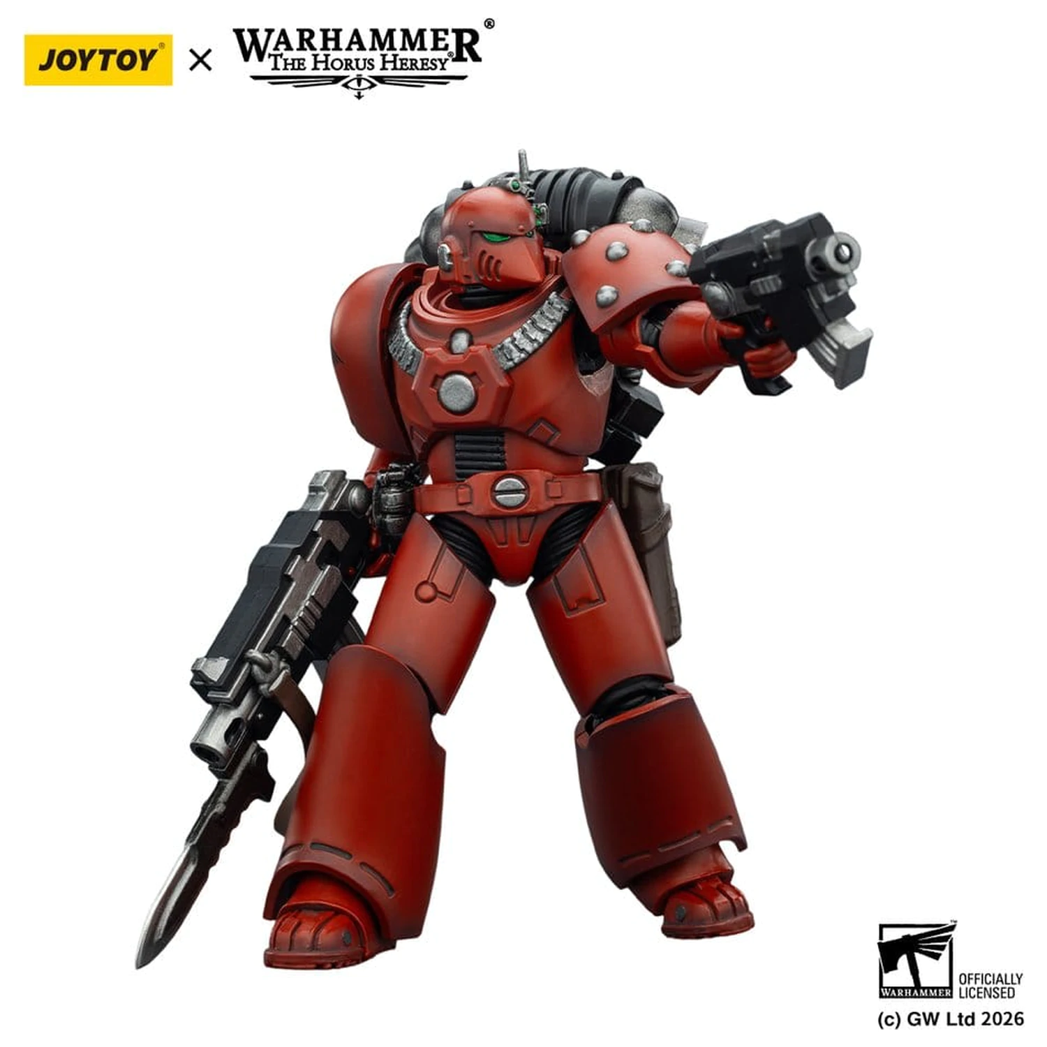 Warhammer The Horus Heresy Actionfigur Blood Angels MKVI Tactical Legionary 12 cm Produktfoto