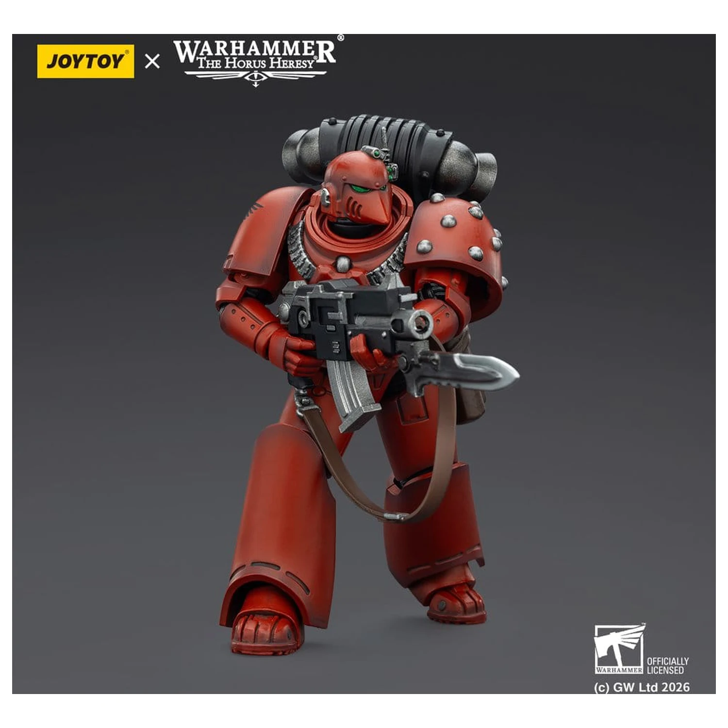 Warhammer The Horus Heresy Actionfigur Blood Angels MKVI Tactical Legionary 12 cm Produktfoto