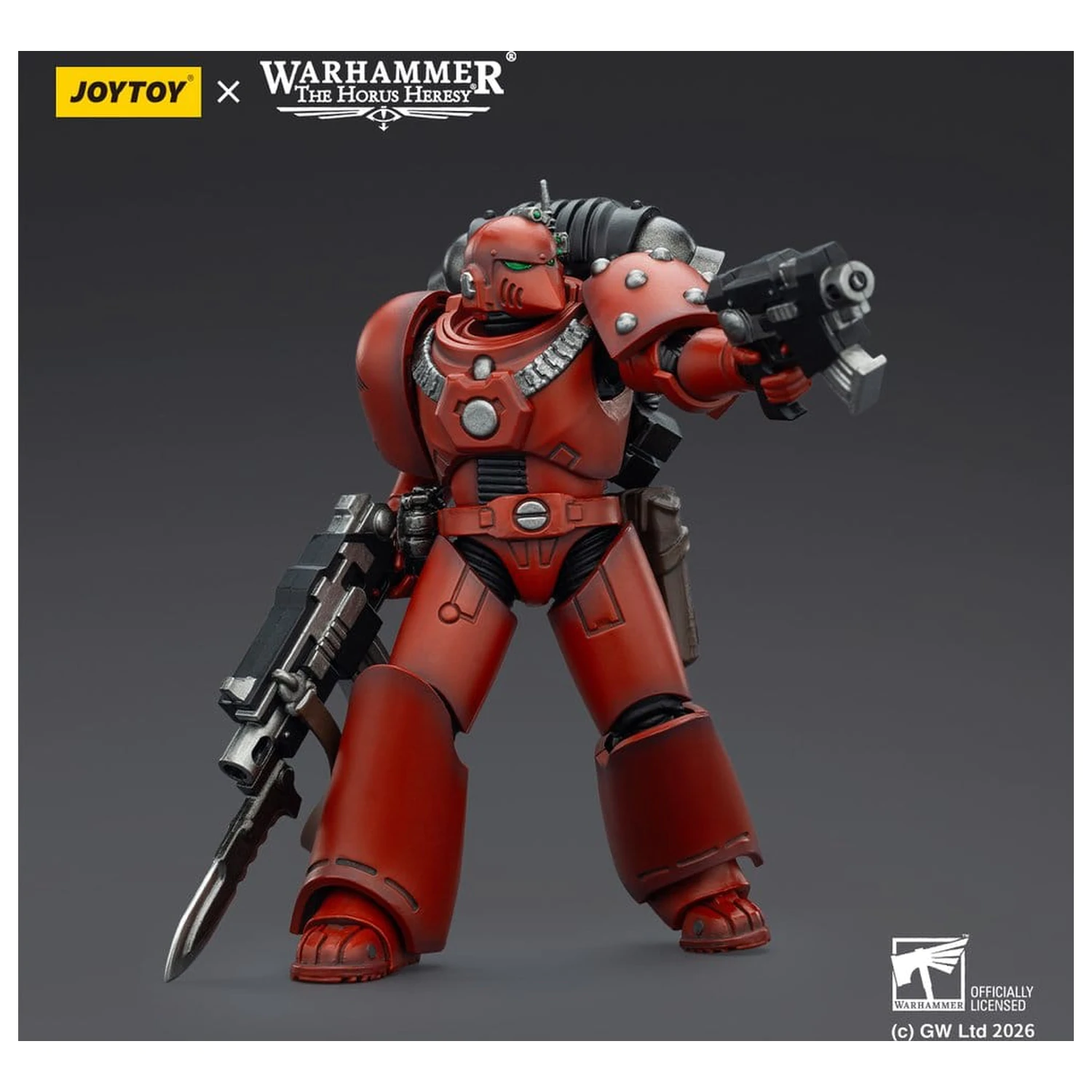 Warhammer The Horus Heresy Actionfigur Blood Angels MKVI Tactical Legionary 12 cm Produktfoto