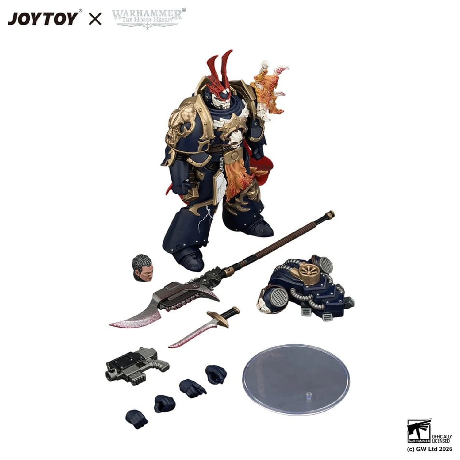 Warhammer The Horus Heresy Actionfigur First Captain of the Night Lords (The Prince of Crows) 13 cm Produktfoto