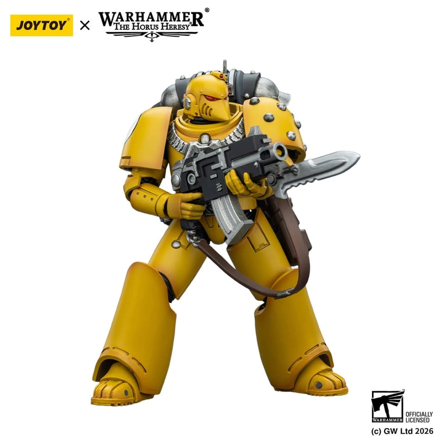 Warhammer The Horus Heresy Actionfigur Imperial Fist MKVI Taktischer Legionär 12 cm Produktfoto
