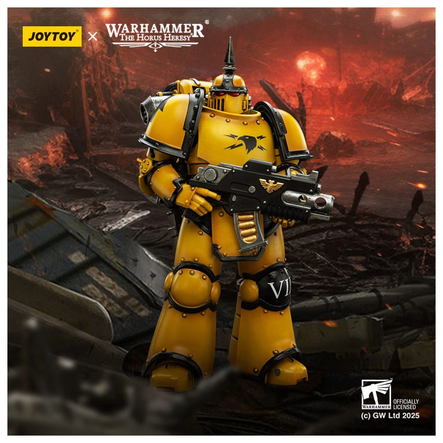 Warhammer The Horus Heresy Actionfigur Imperial Fists MK III Tactical Legionary 12 cm Produktfoto