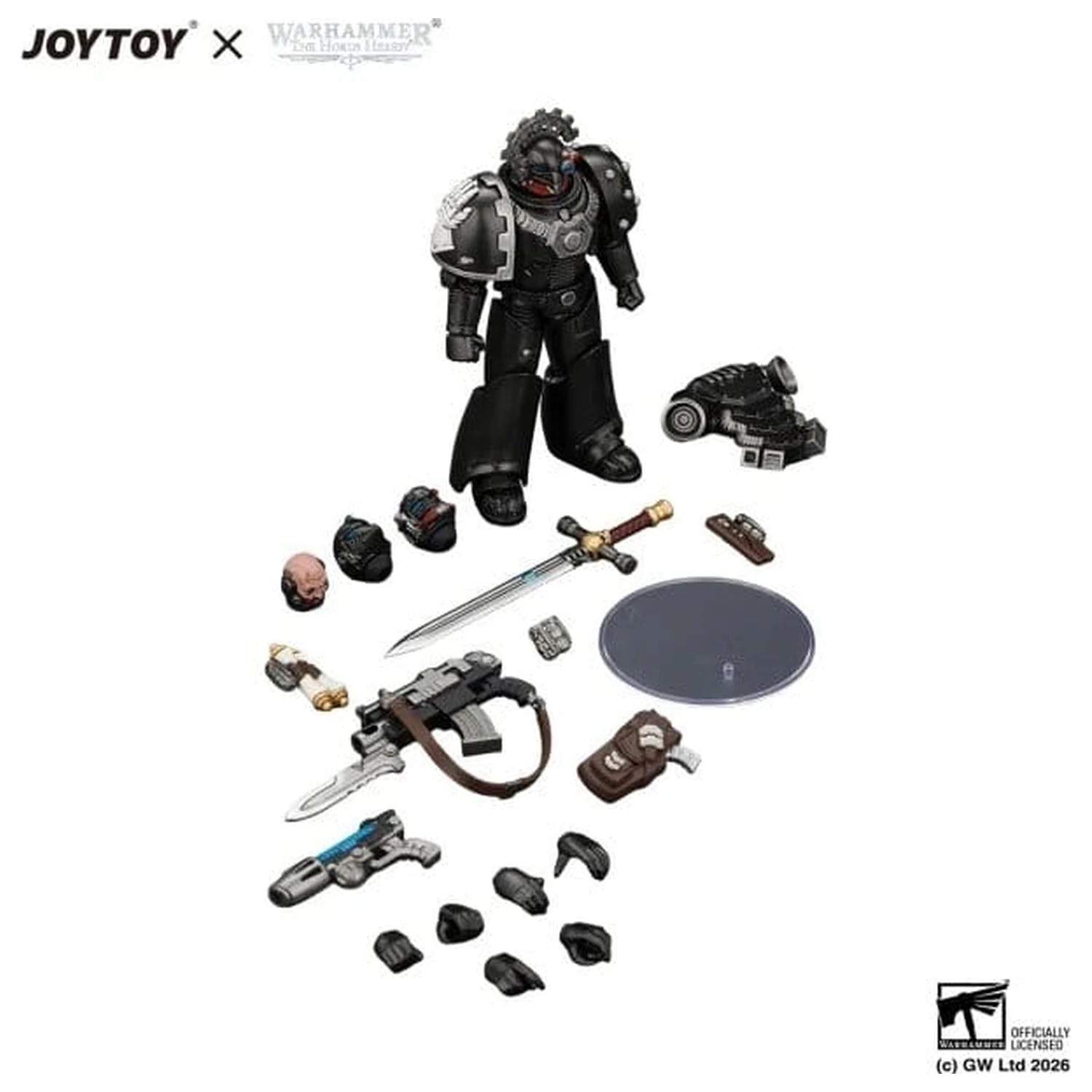 Warhammer The Horus Heresy Actionfigur Iron Hands MkVI Tactical Sergeant 12 Zentimeter Produktfoto