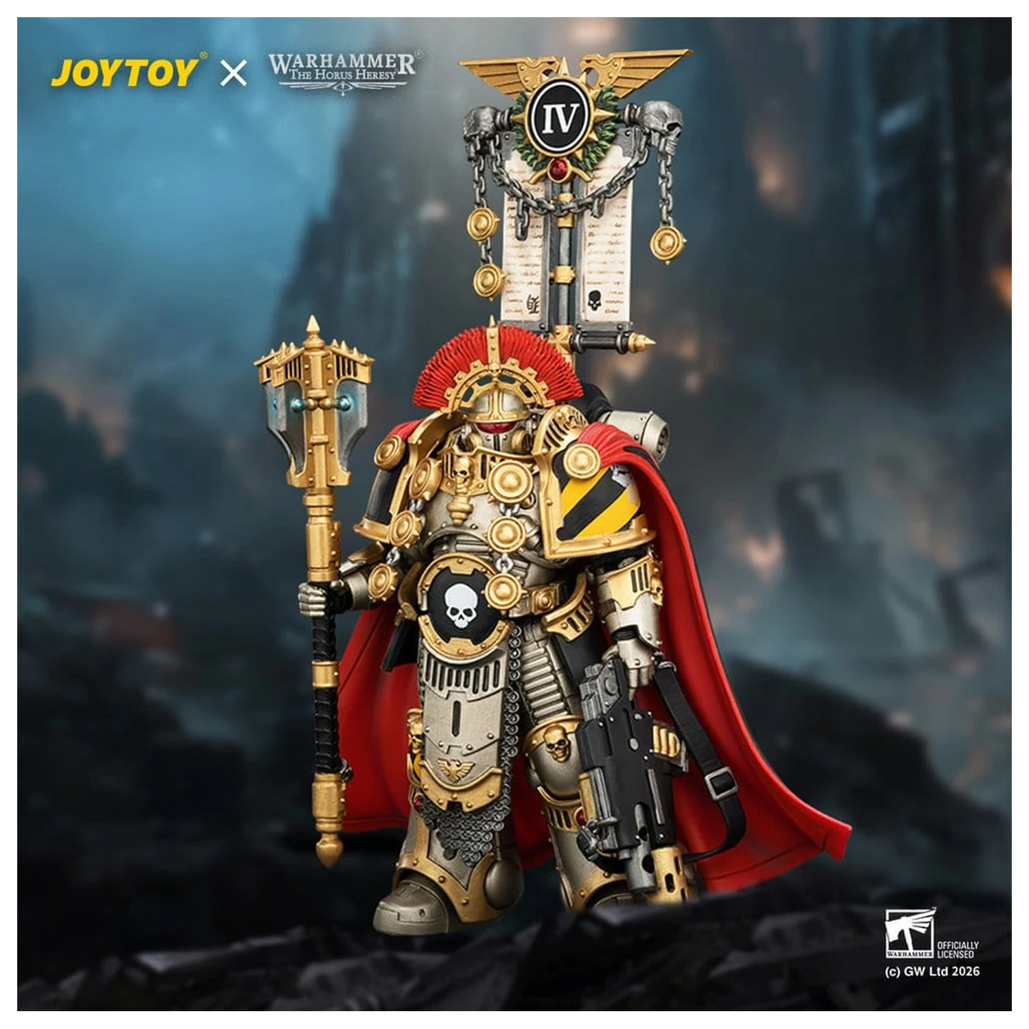 Warhammer The Horus Heresy Actionfigur Iron Warriors Centurion 13 cm Produktfoto