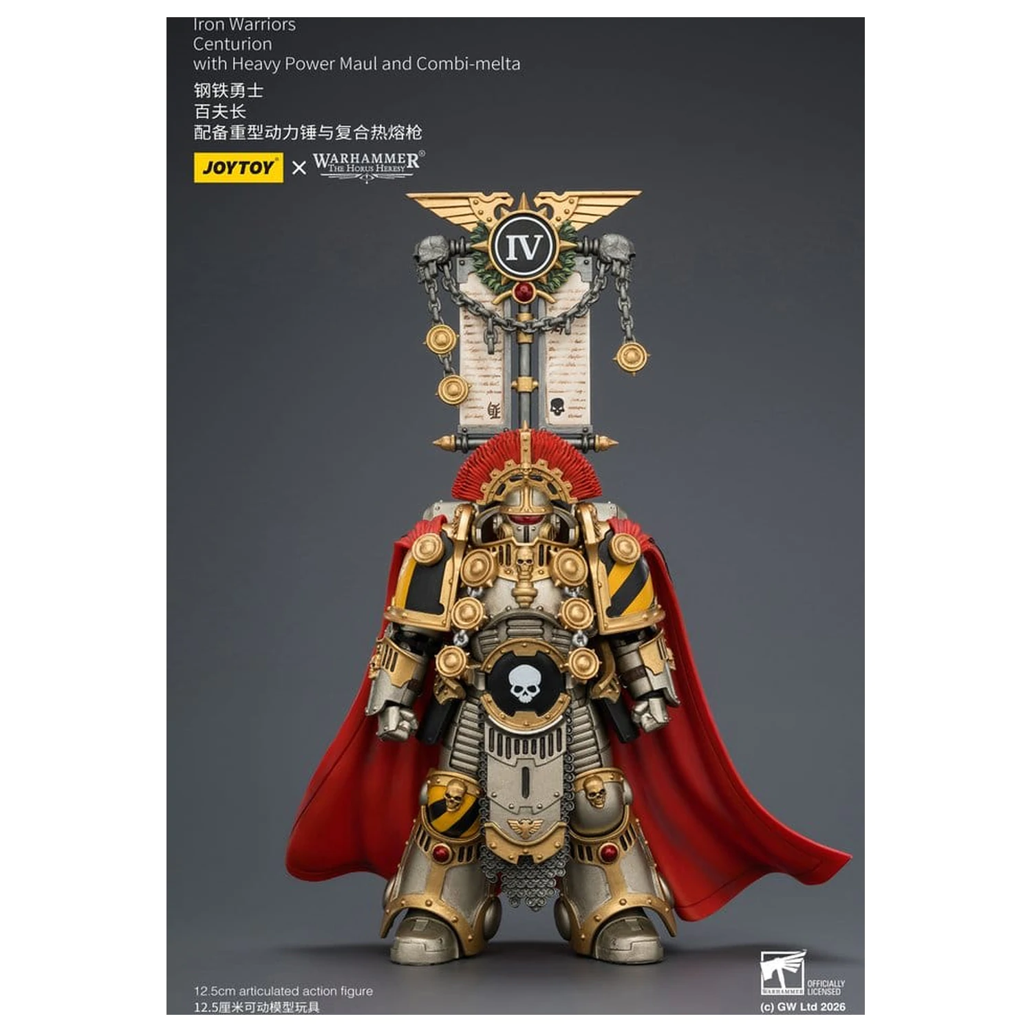 Warhammer The Horus Heresy Actionfigur Iron Warriors Centurion 13 cm Produktfoto