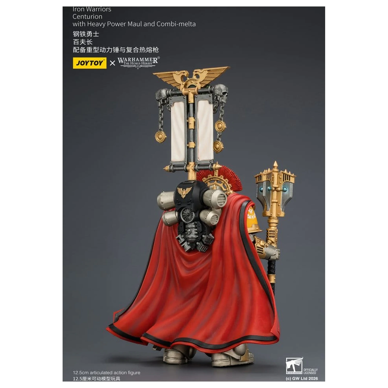 Warhammer The Horus Heresy Actionfigur Iron Warriors Centurion 13 cm Produktfoto