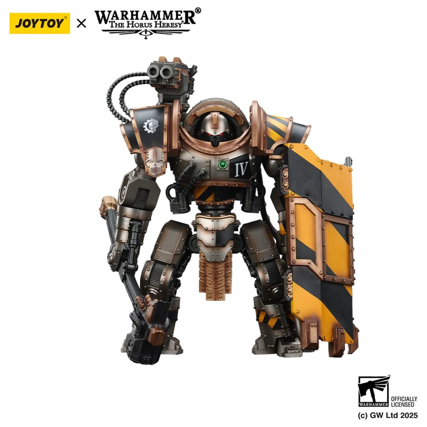 Warhammer The Horus Heresy Actionfigur Iron Warriors Iron Circle Domitar-Ferrum Klasse Battle-automata mit Karceri Battle Shield 24 Zentimeter Produktfoto