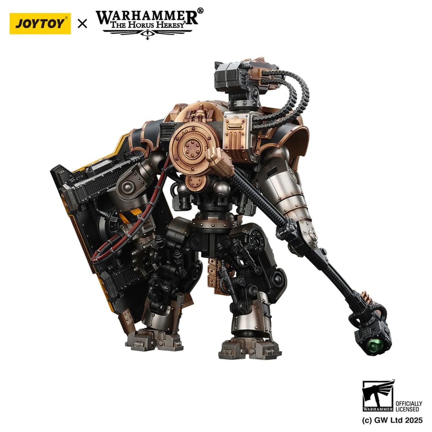 Warhammer The Horus Heresy Actionfigur Iron Warriors Iron Circle Domitar-Ferrum Klasse Battle-automata mit Karceri Battle Shield 24 Zentimeter Produktfoto