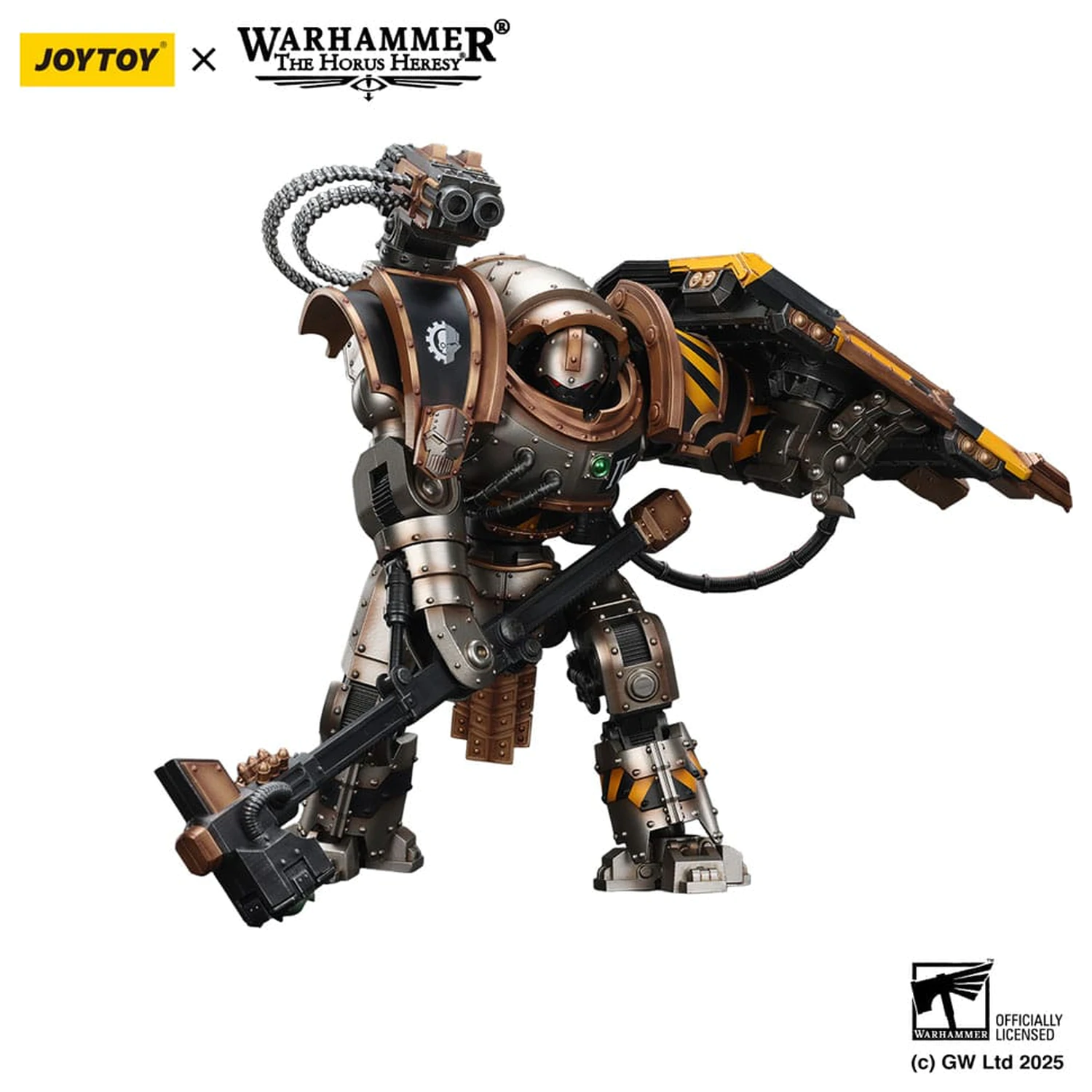 Warhammer The Horus Heresy Actionfigur Iron Warriors Iron Circle Domitar-Ferrum Klasse Battle-automata mit Karceri Battle Shield 24 Zentimeter Produktfoto