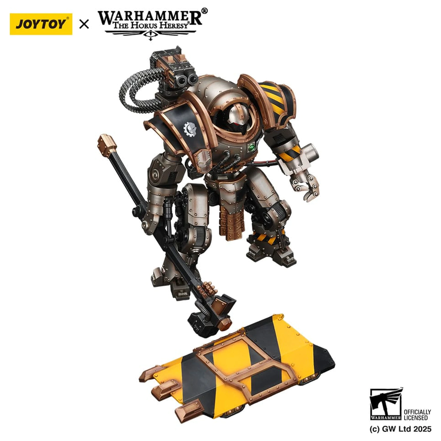 Warhammer The Horus Heresy Actionfigur Iron Warriors Iron Circle Domitar-Ferrum Klasse Battle-automata mit Karceri Battle Shield 24 Zentimeter Produktfoto