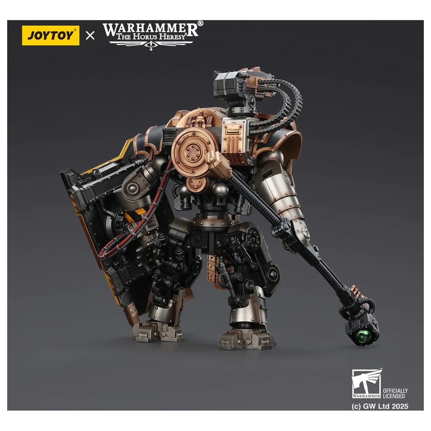 Warhammer The Horus Heresy Actionfigur Iron Warriors Iron Circle Domitar-Ferrum Klasse Battle-automata mit Karceri Battle Shield 24 Zentimeter Produktfoto