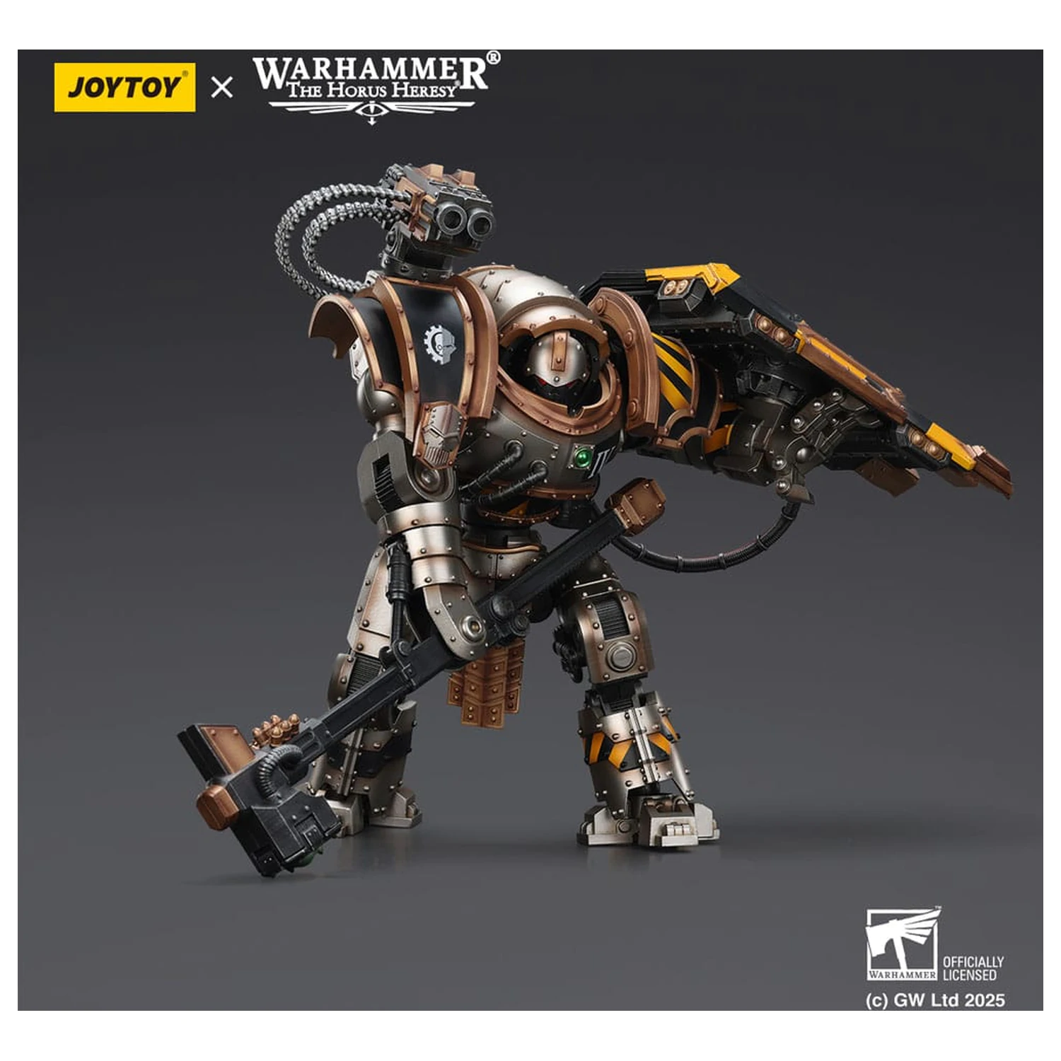 Warhammer The Horus Heresy Actionfigur Iron Warriors Iron Circle Domitar-Ferrum Klasse Battle-automata mit Karceri Battle Shield 24 Zentimeter Produktfoto