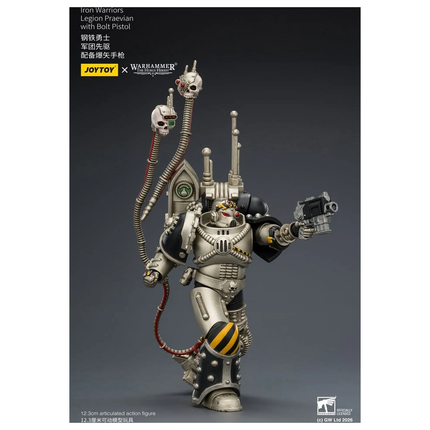 Warhammer The Horus Heresy Actionfigur Iron Warriors Legion Praevian 12 cm Produktfoto