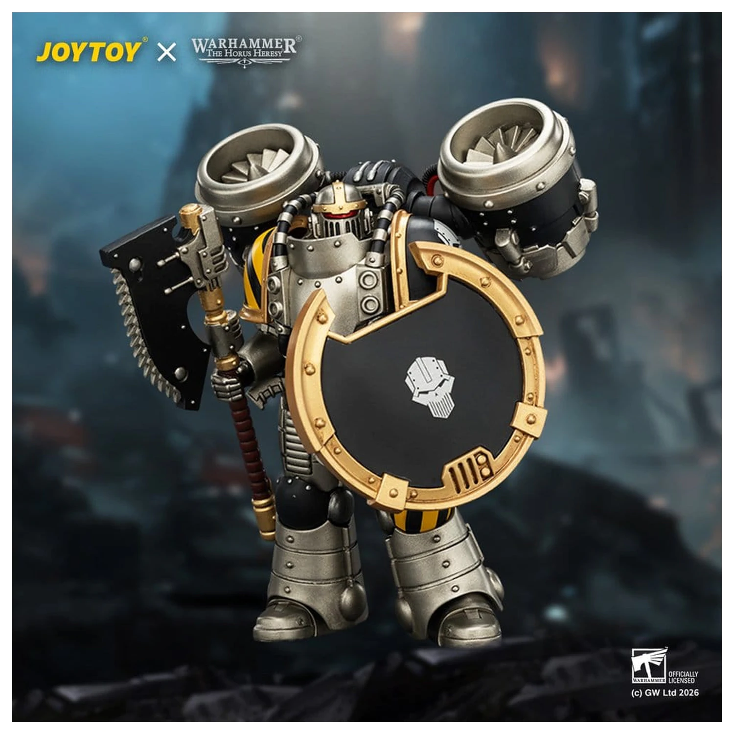 Warhammer The Horus Heresy Actionfigur Iron Warriors MkII Assault Legionär 1 12 cm Produktfoto