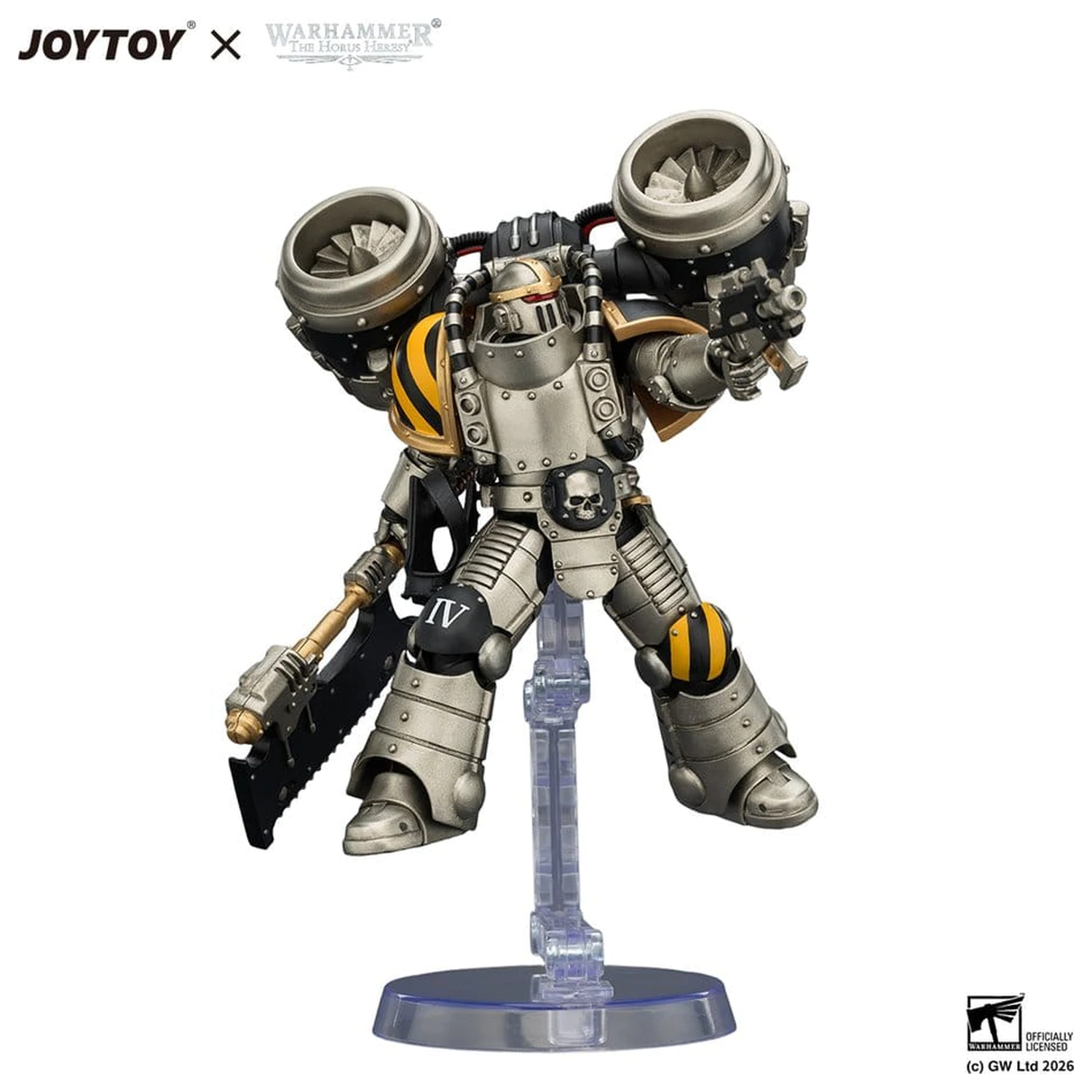 Warhammer The Horus Heresy Actionfigur Iron Warriors MkII Assault Legionär 2 12 cm Produktfoto