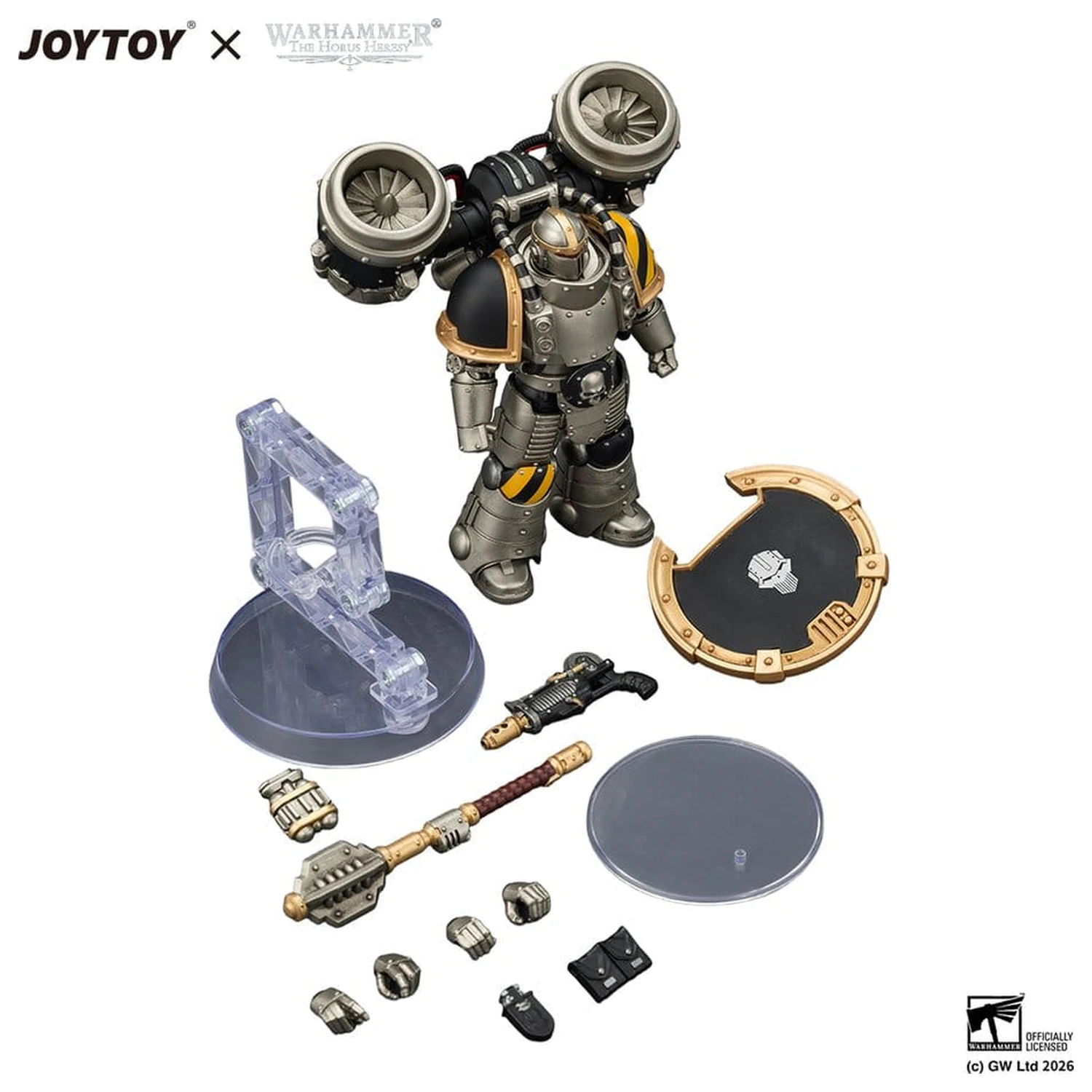 Warhammer The Horus Heresy Actionfigur Iron Warriors MkII Assault Sergeant 12 cm Produktfoto
