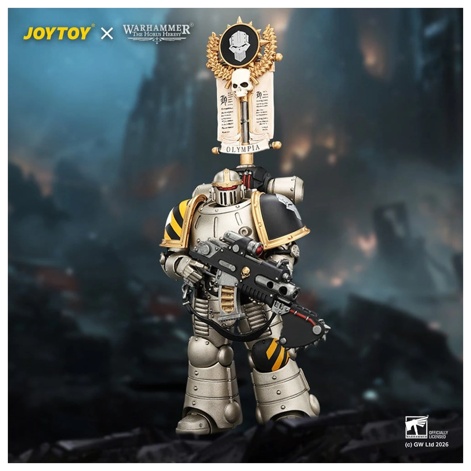 Warhammer The Horus Heresy Actionfigur Iron Warriors MkII Legionär 1 12 cm Produktfoto