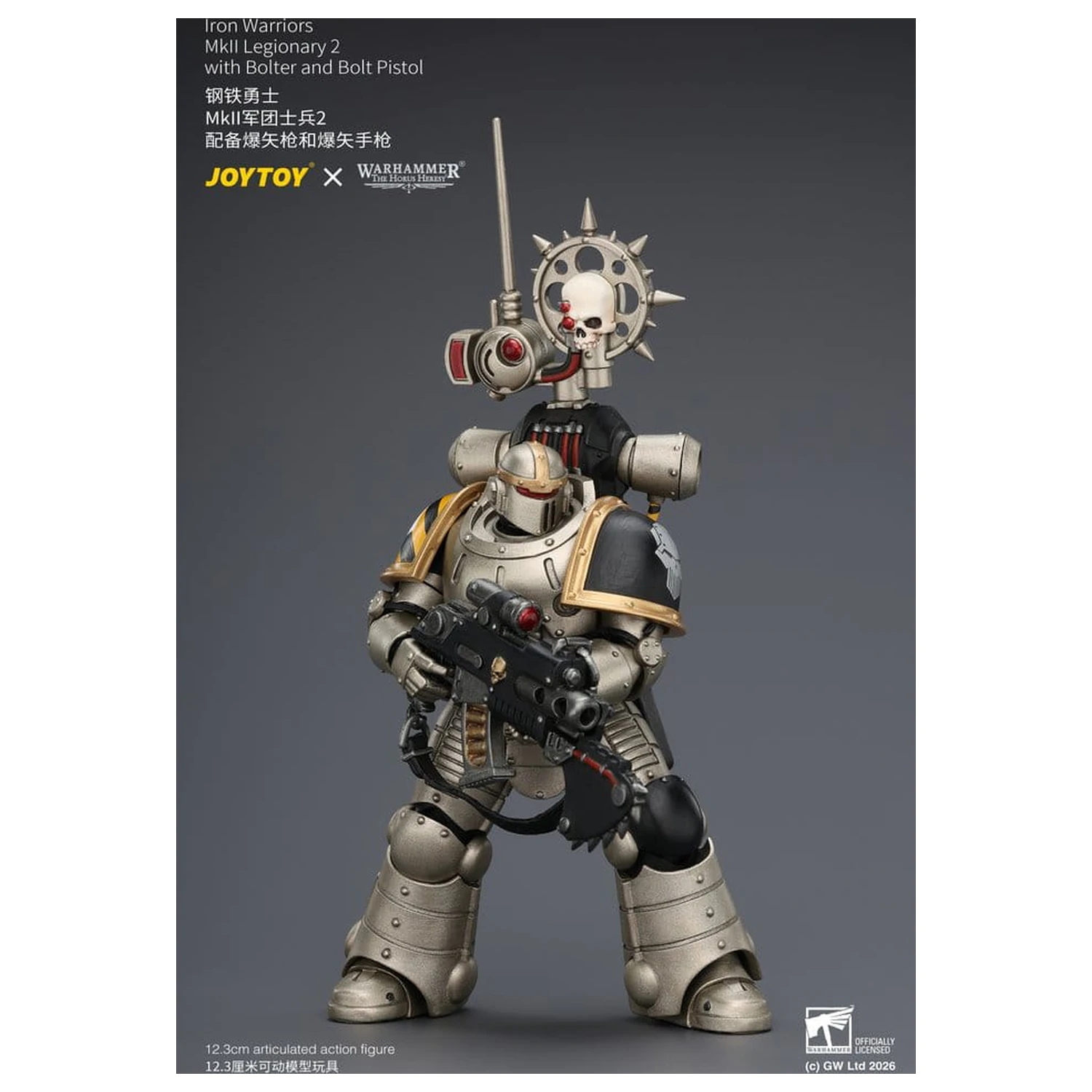 Warhammer The Horus Heresy Actionfigur Iron Warriors MkII Legionär 2 12 cm Produktfoto